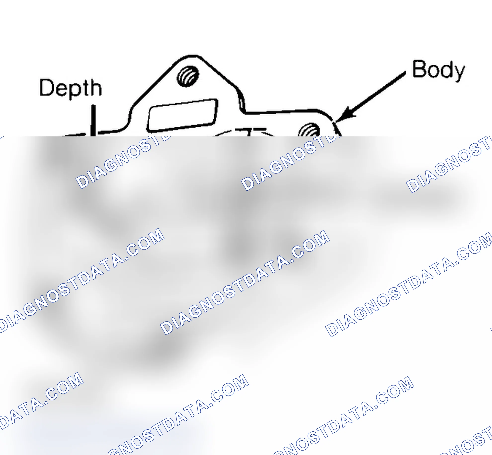 Scheme 35: Measuring Oil Pump Gear Cavity
