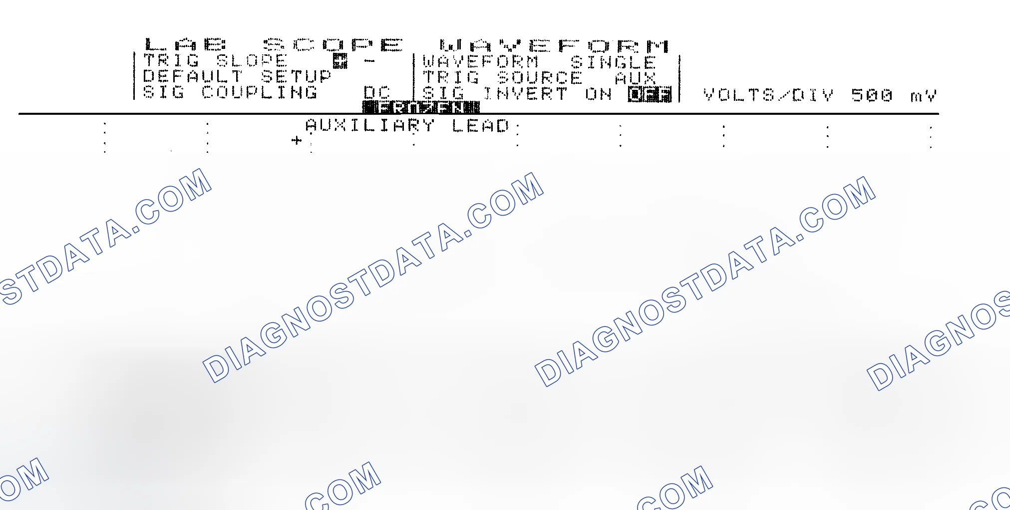 Scheme 14: Single Injector w/Excessive Current Flow - Current Pattern