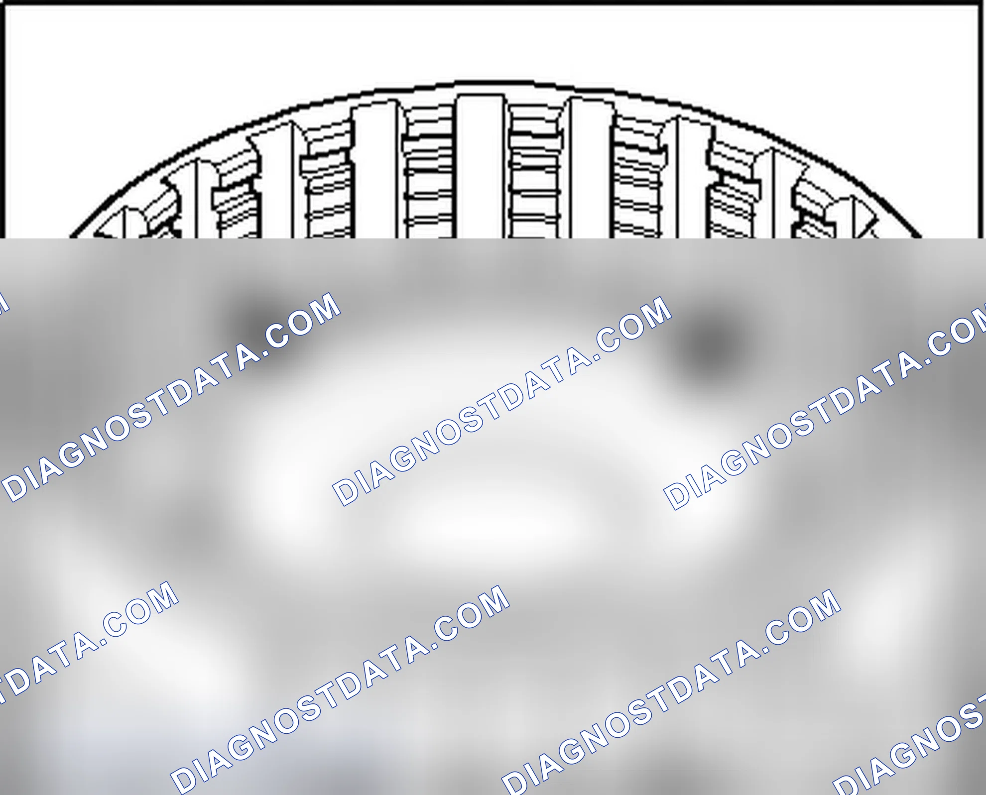 Scheme 1222: Check cylinder "D/G" for scoring from lining discs