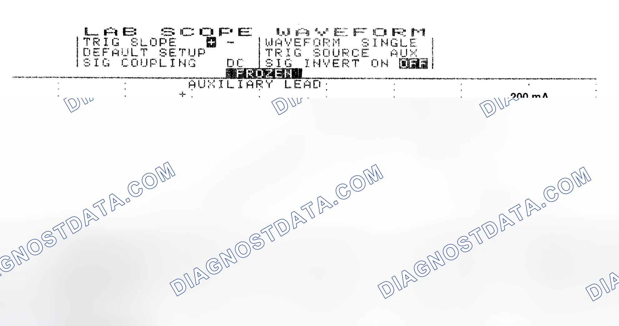 Scheme 13: Single Injector w/Normal Current Flow - Current Pattern