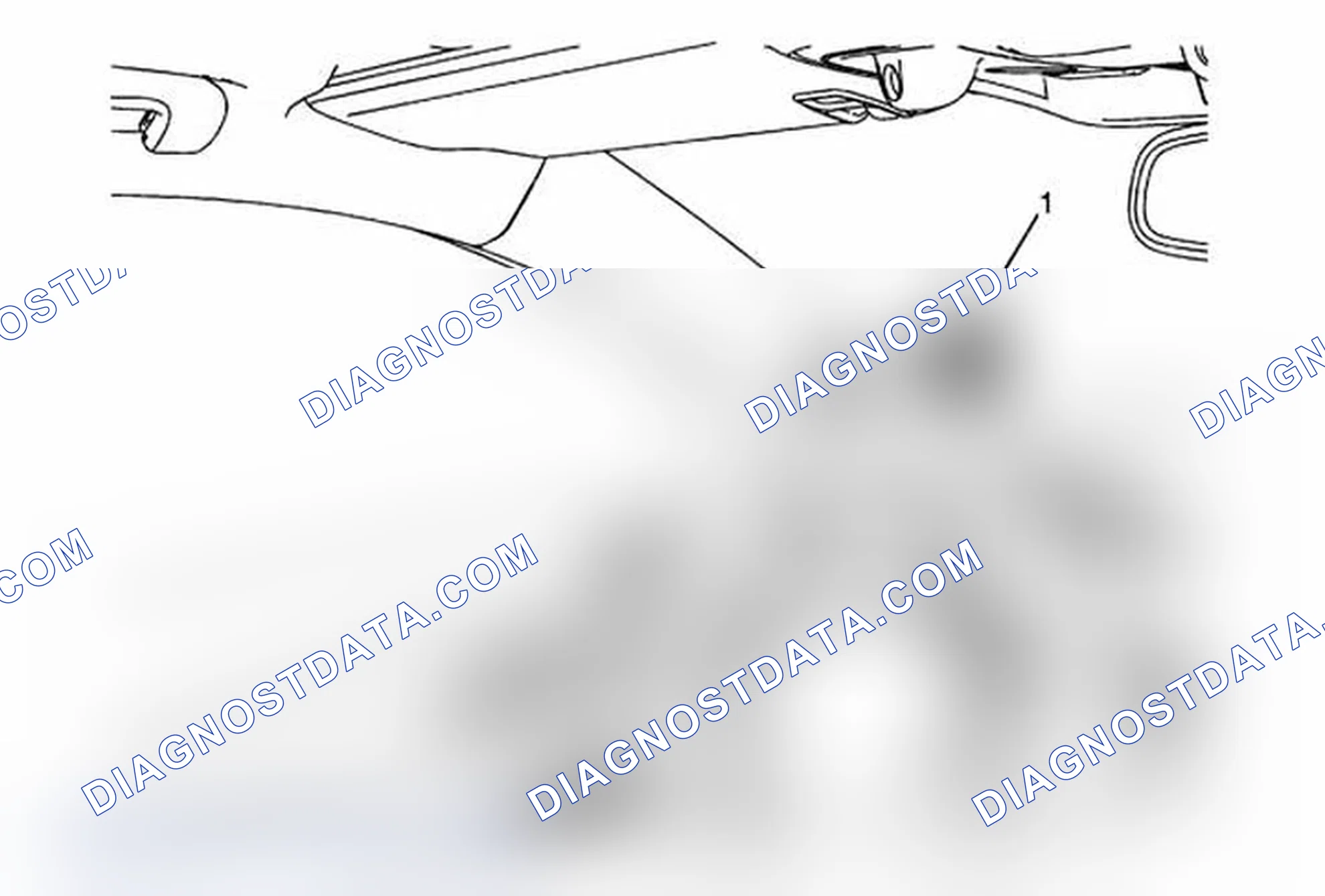 Scheme 79: Radio Windshield Side Garnish Molding Speaker Grille Replacement