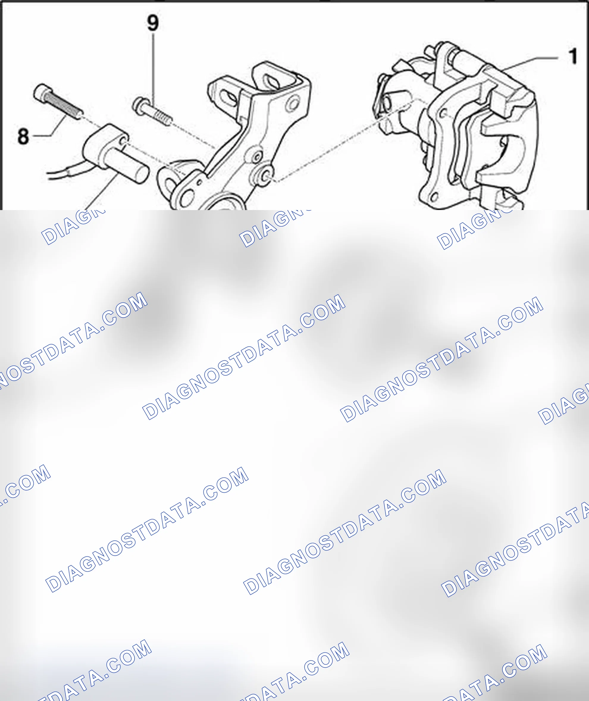 Scheme 35: ABS system components on rear axle (FWD vehicles), removing and installing
