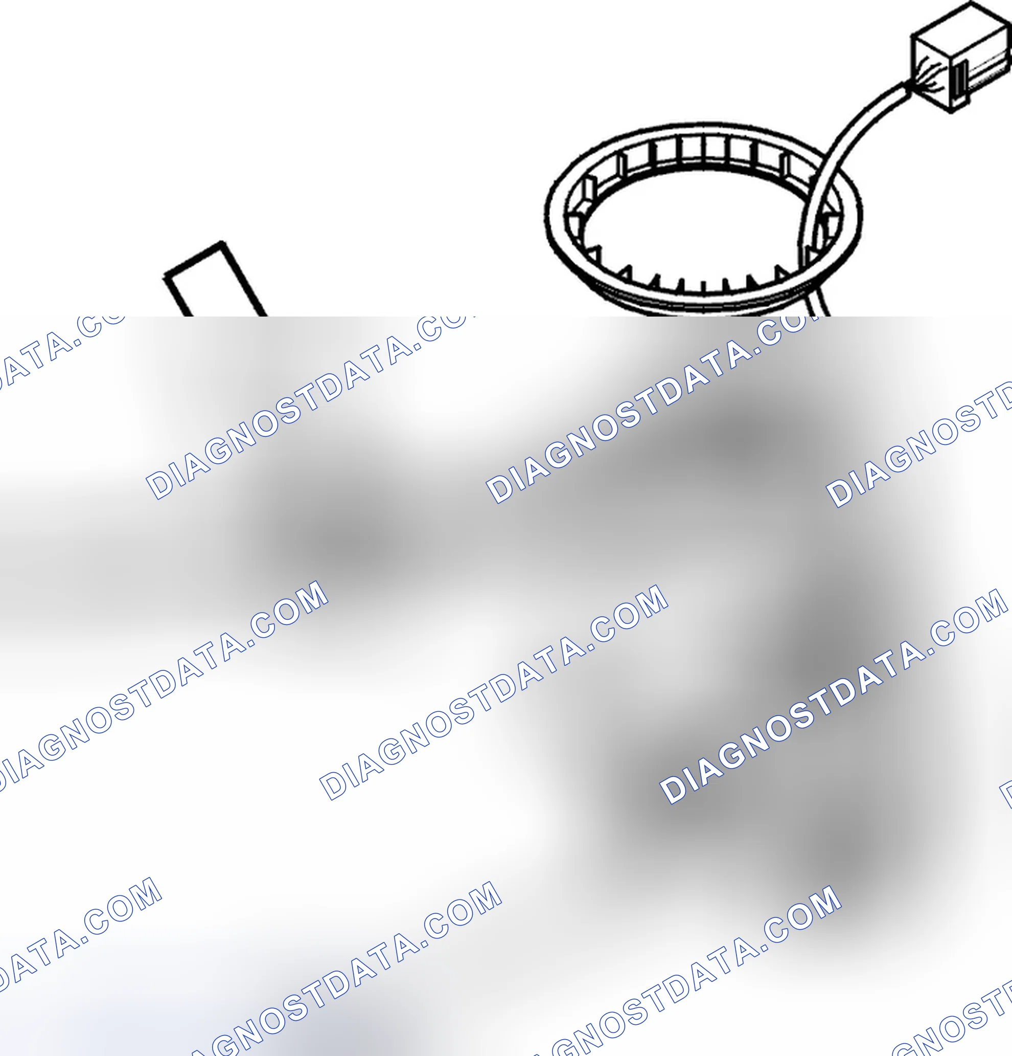 Scheme 306: Removing the fuel level sensor