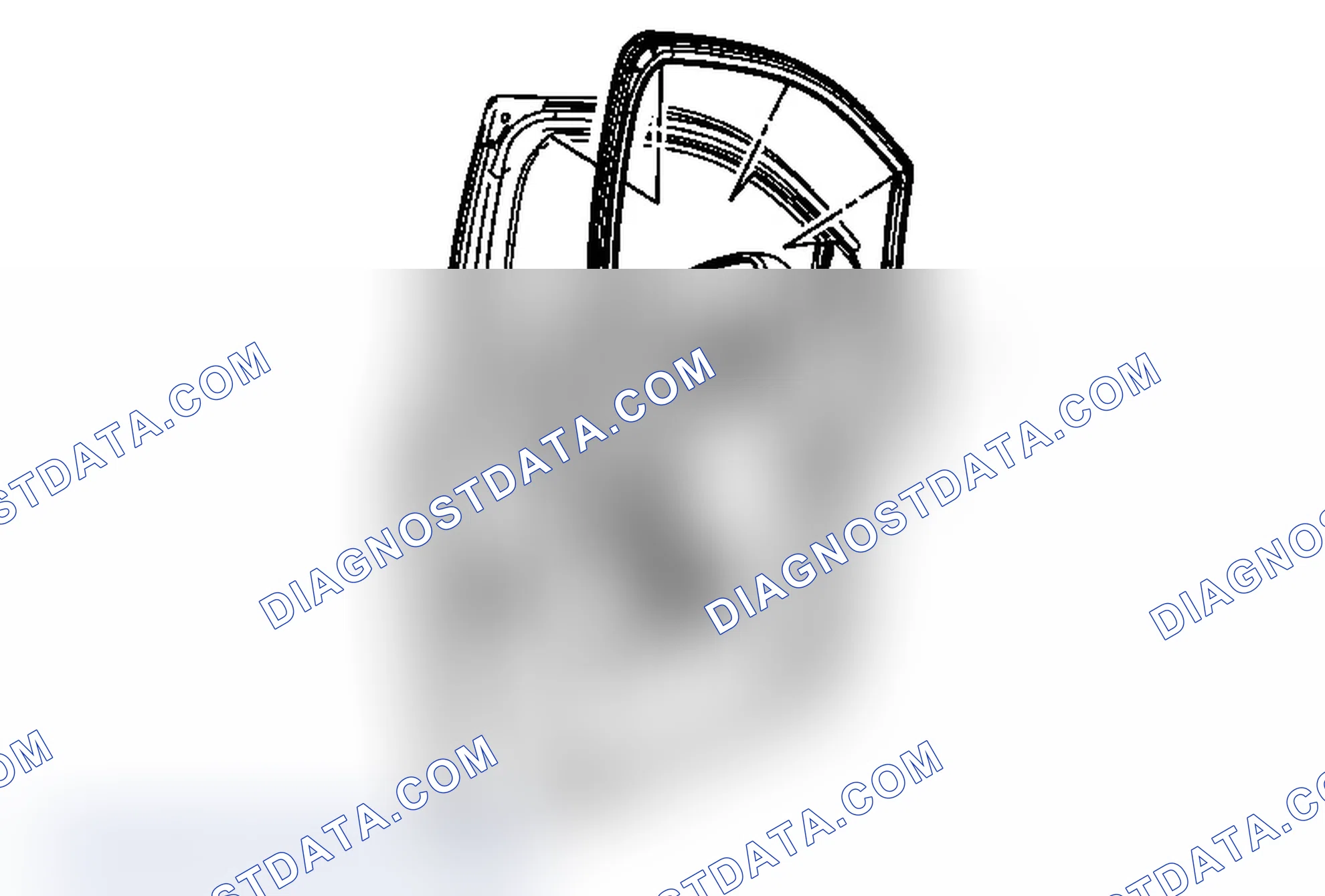 Scheme 25: Front Side Door Window Weatherstrip Replacement