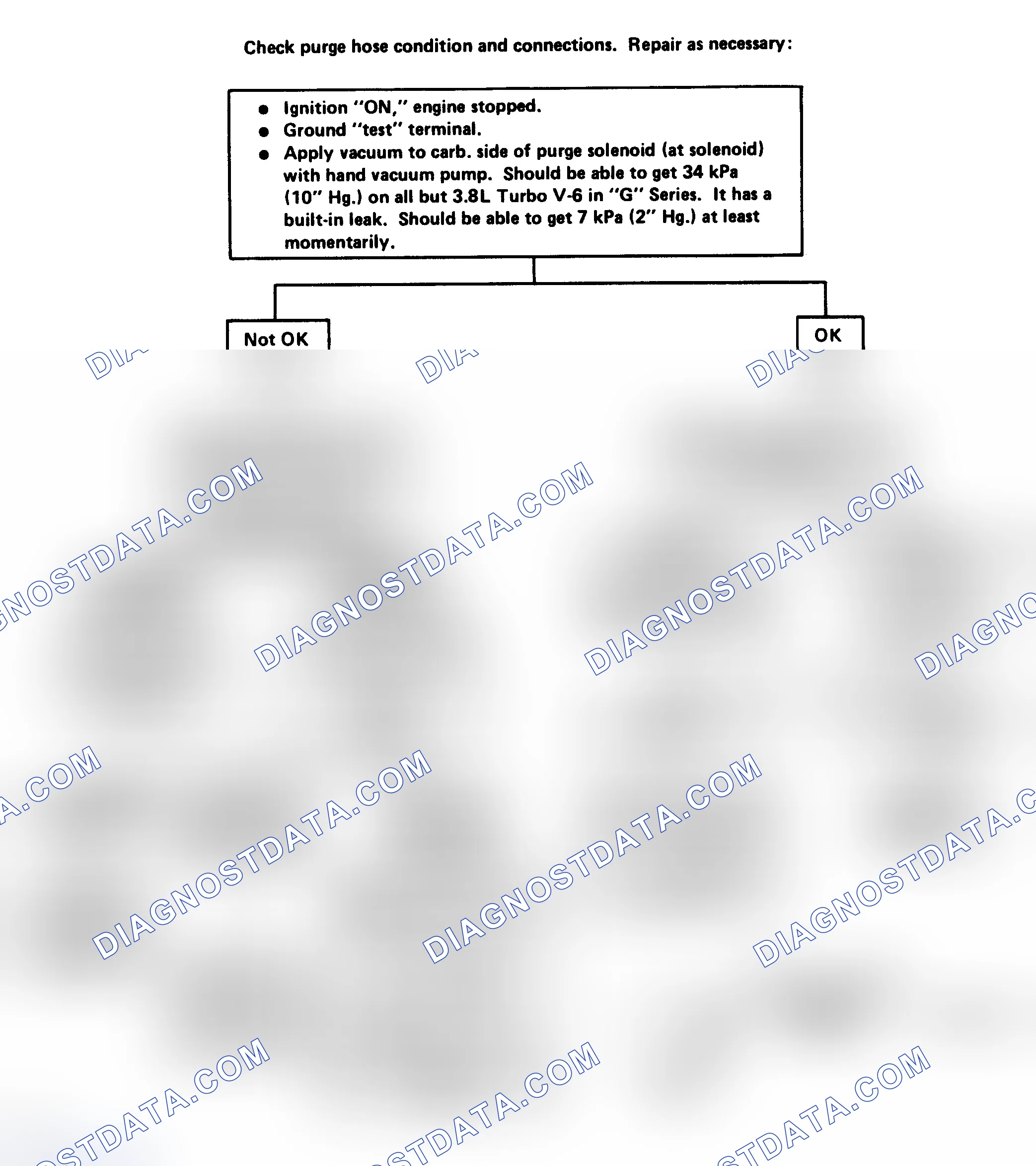 Scheme 214: Flow Chart - Canister Purge Valve Check