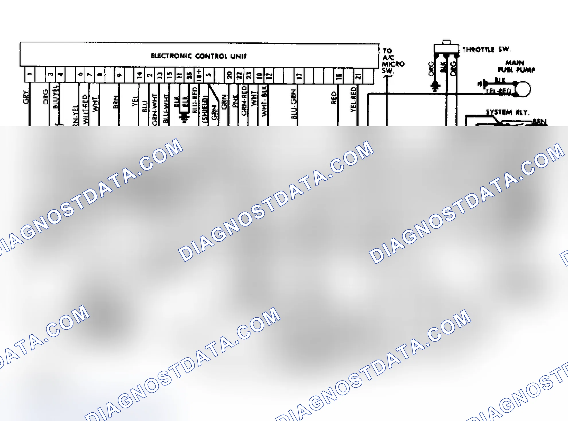 Scheme 27: LH Jetronic Fuel Injection System Wiring Diagram