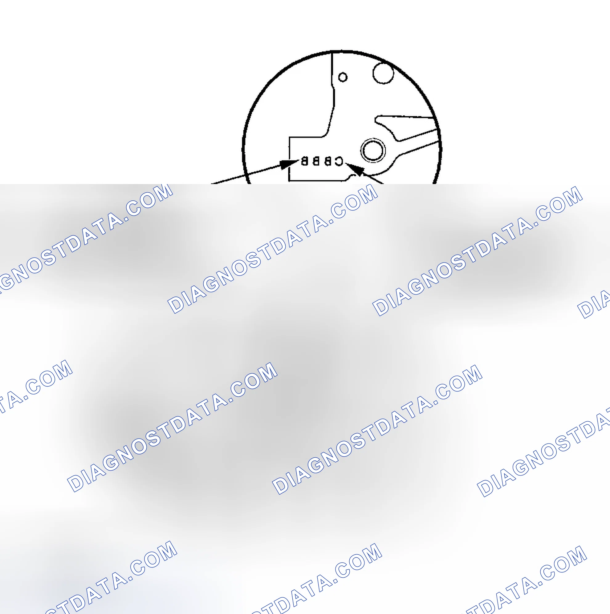 Scheme 259: Crankshaft Bore Code Location