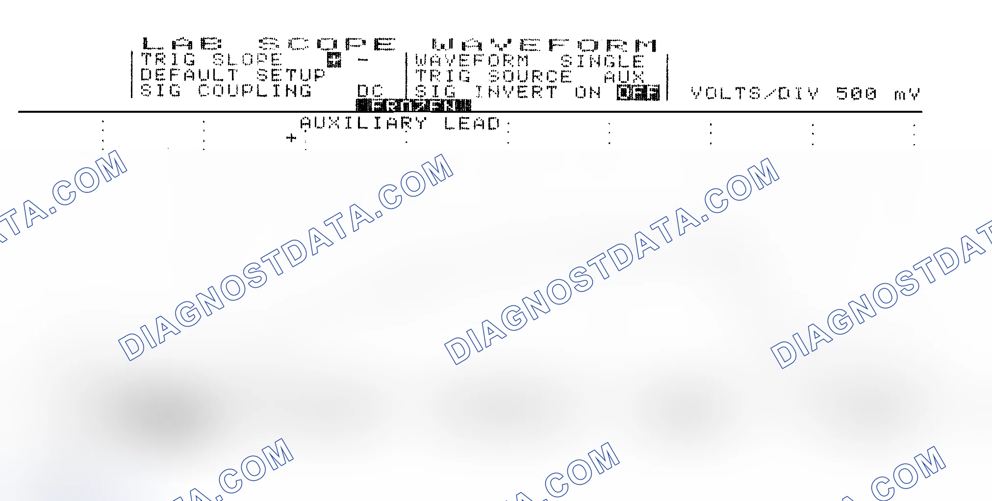 Scheme 14: Single Injector w/Excessive Current Flow - Current Pattern