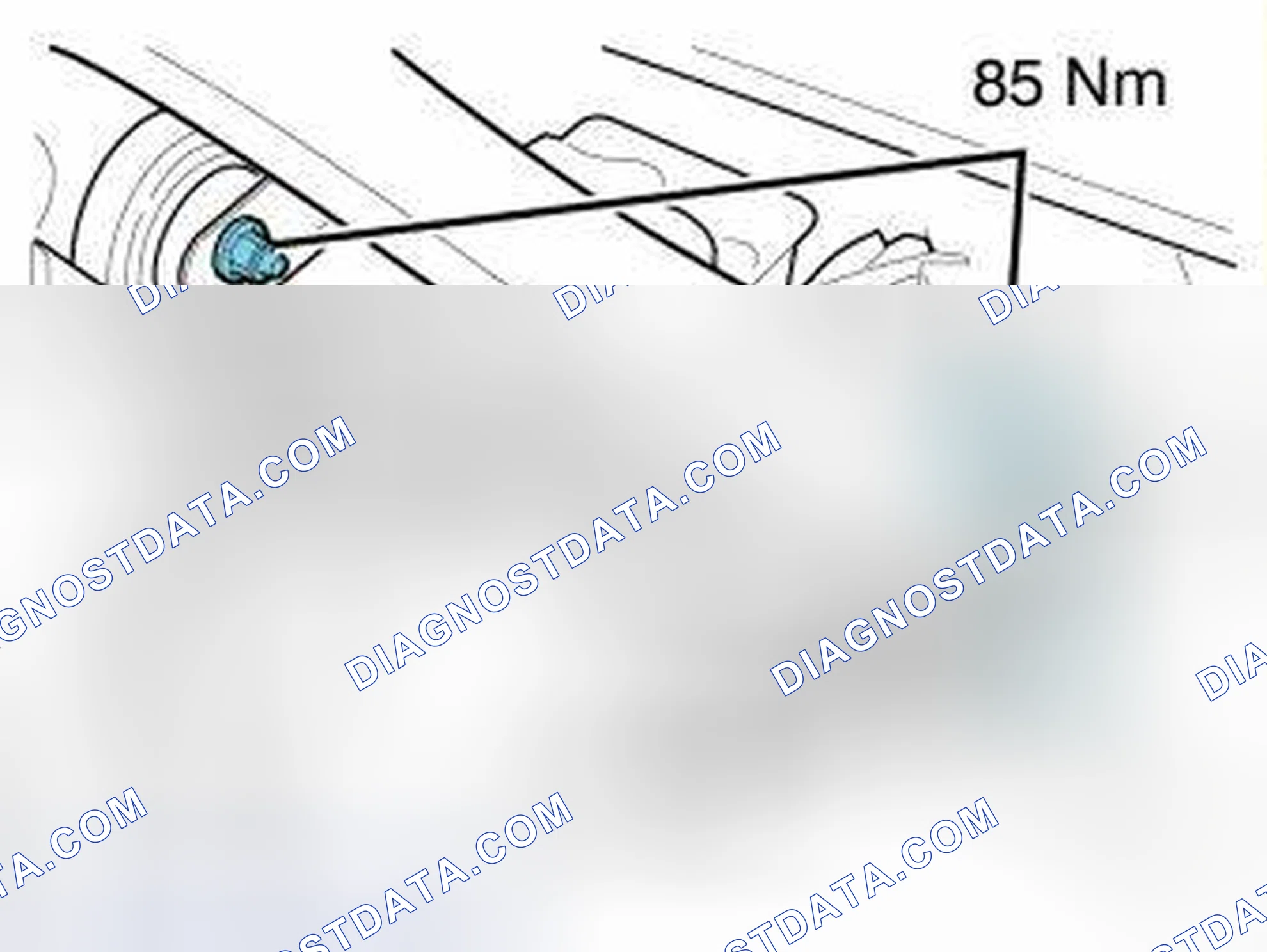 Scheme 68: Installing the torque rod
