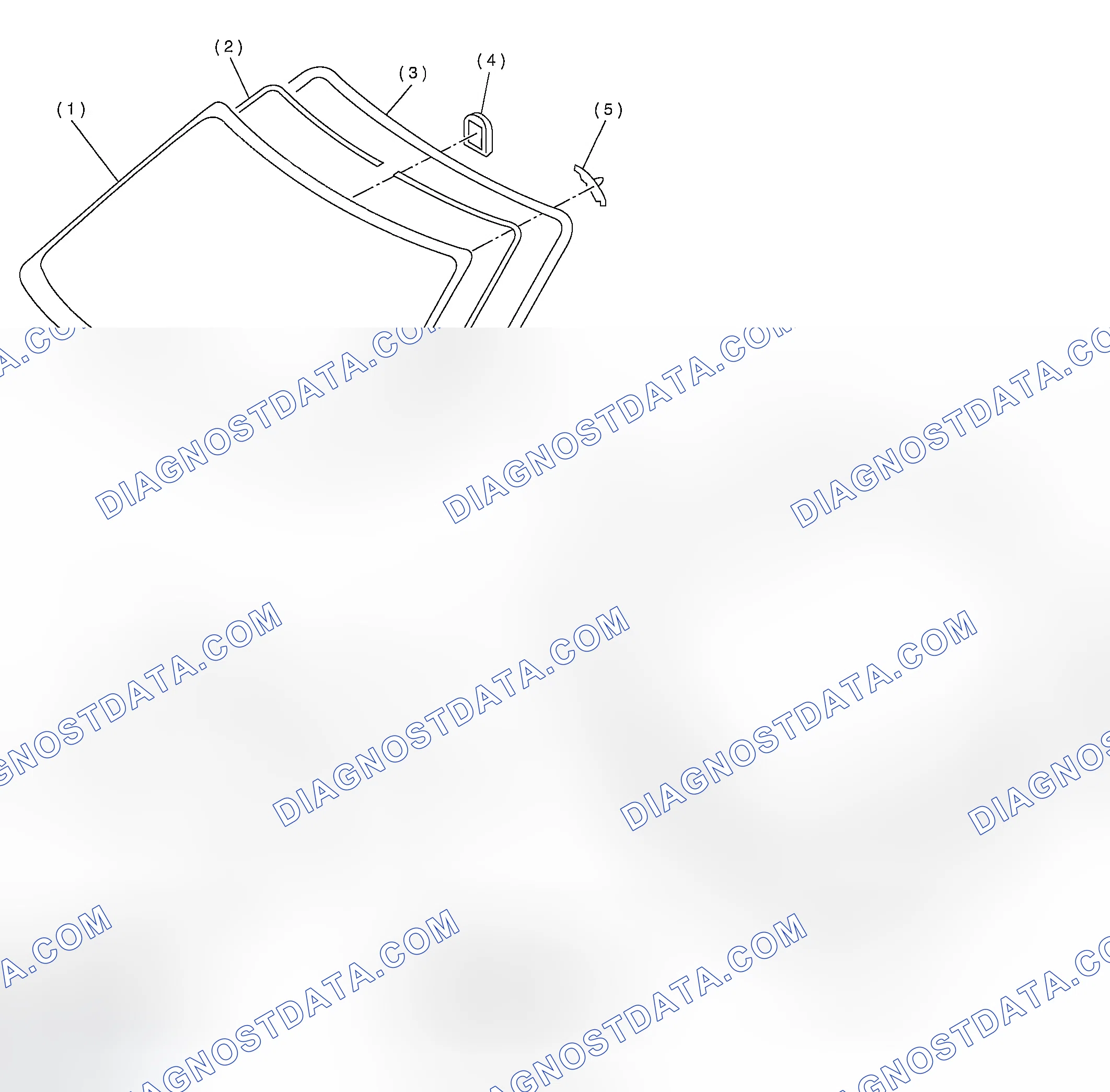 Scheme 2: FIXED GLASS (SEDAN)