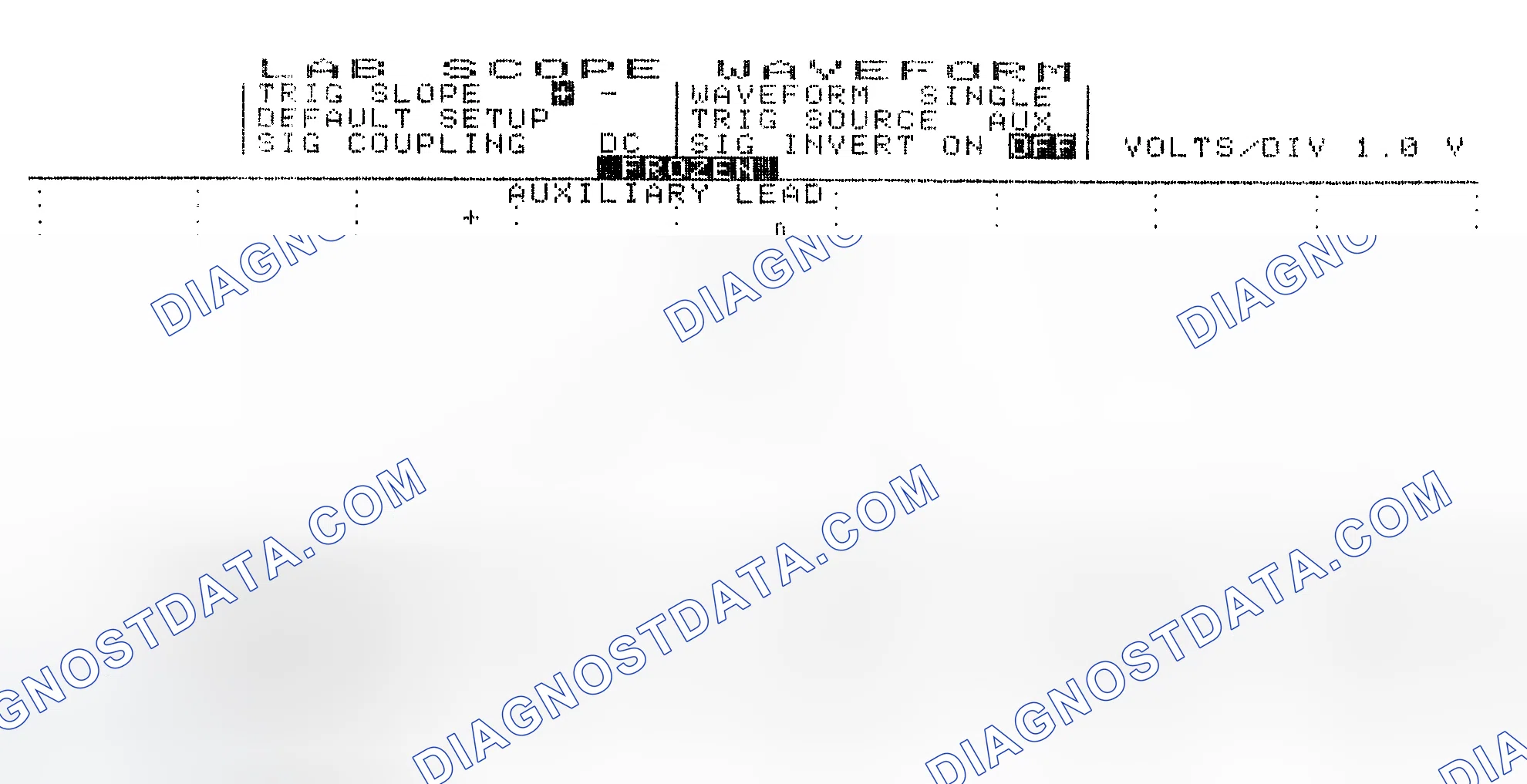 Scheme 19: Single Injector w/Excessive Current Flow - Current Pattern
