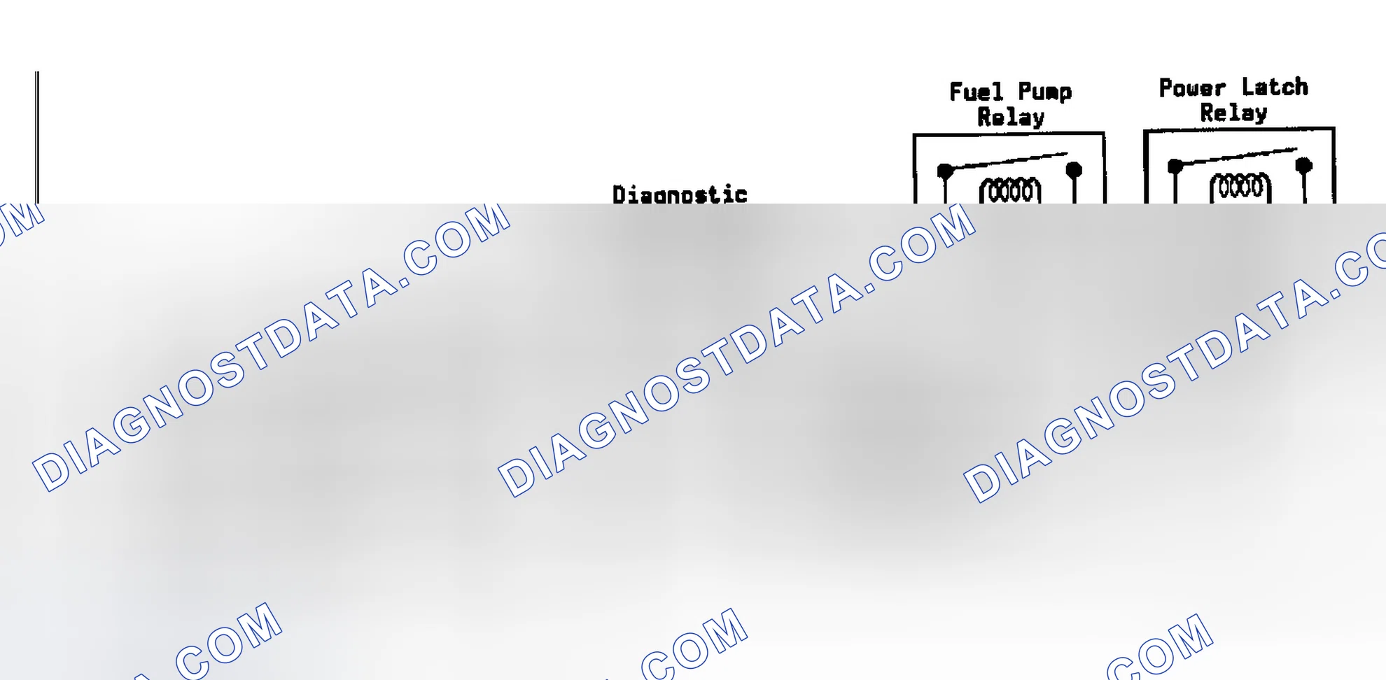 Scheme 54: Fault 1040: Circuit Diagram Power Latch Relay Circuit Low