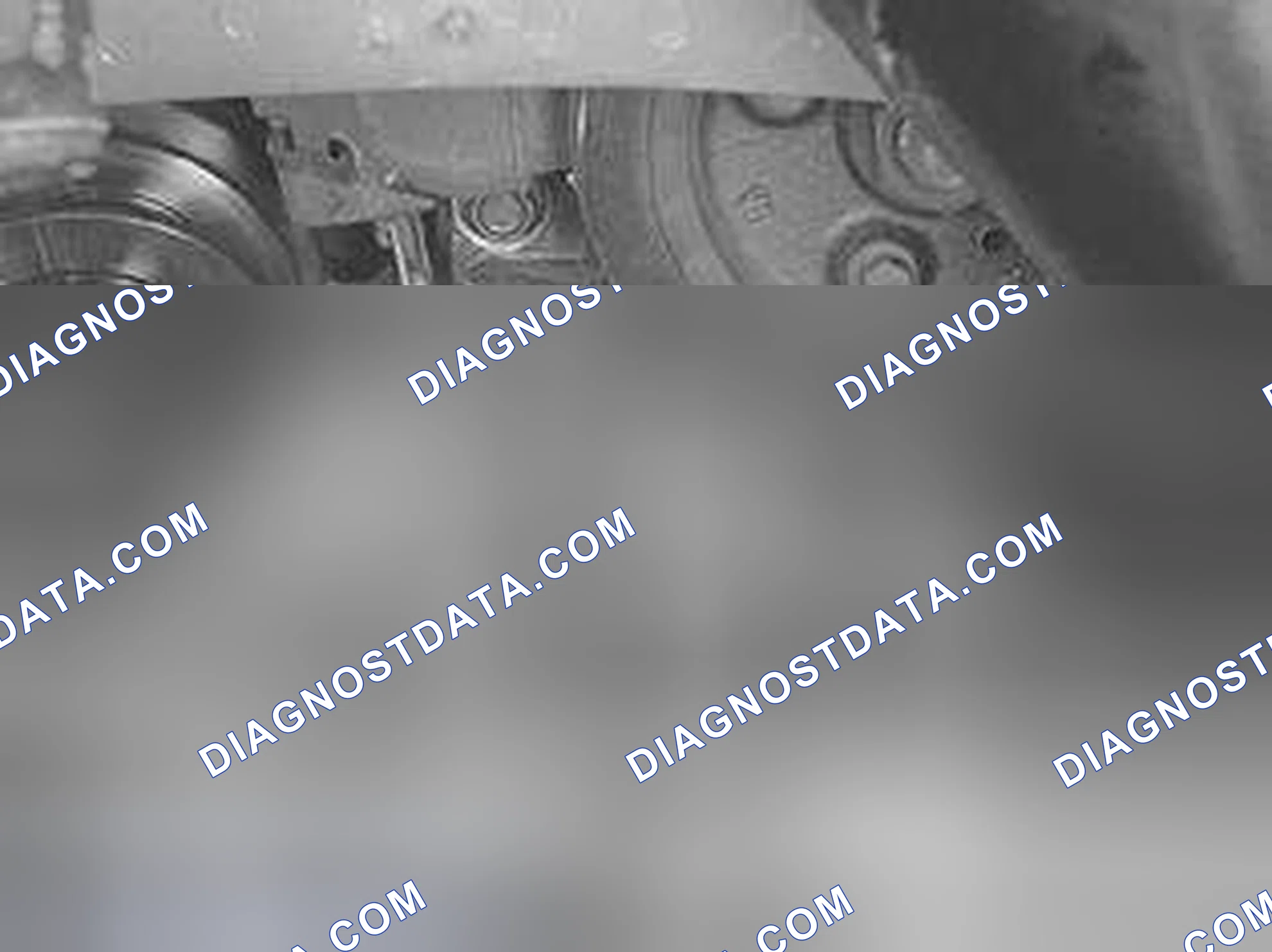 Scheme 100: Removing The Screws For The Right-Hand Engine Mounting (6-Cylinder Engines)
