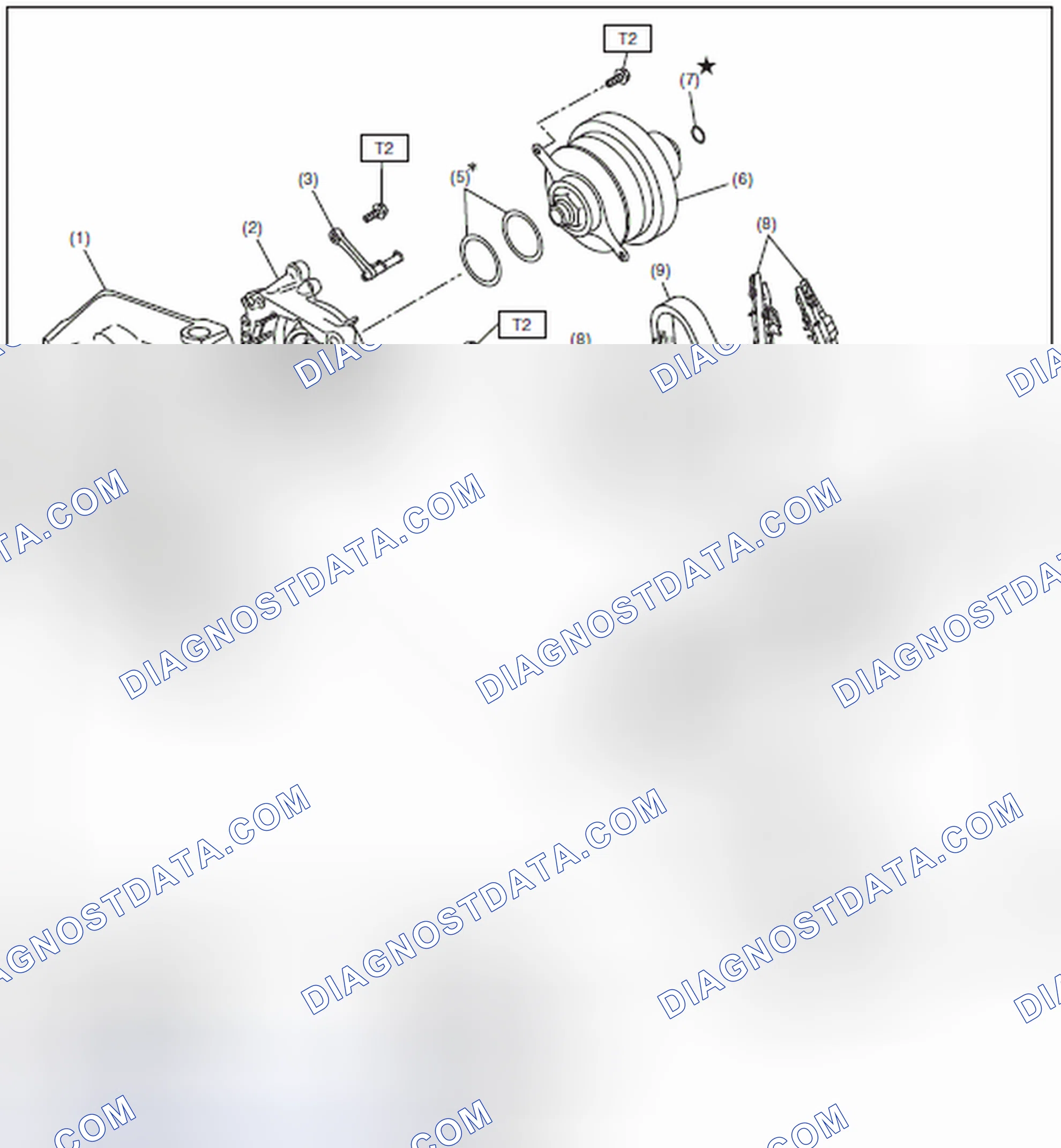 Scheme 630: PRIMARY PULLEY, SECONDARY PULLEY & VARIATOR CHAIN AND REDUCTION DRIVE GEAR