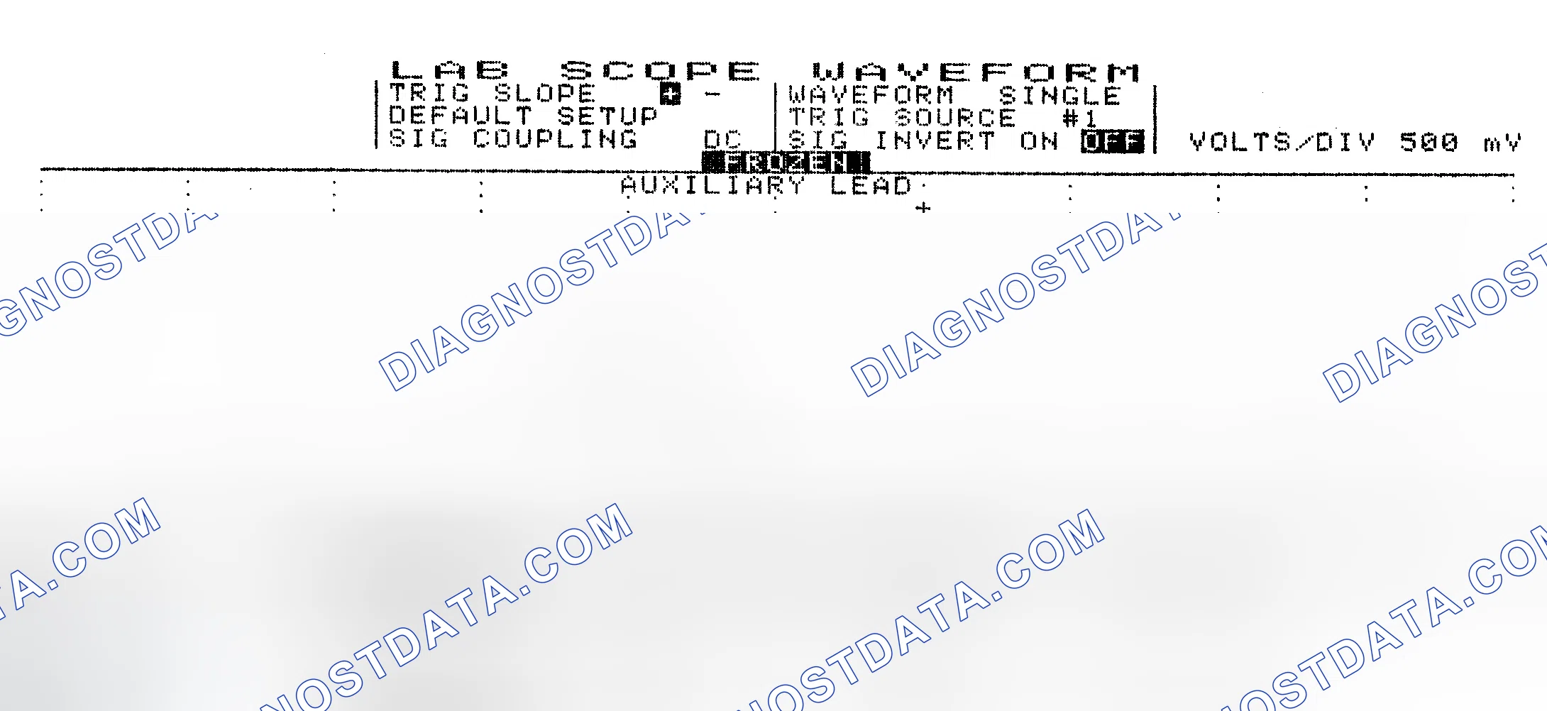 Scheme 10: Single Injector w/Excessive Current Flow - Current Pattern