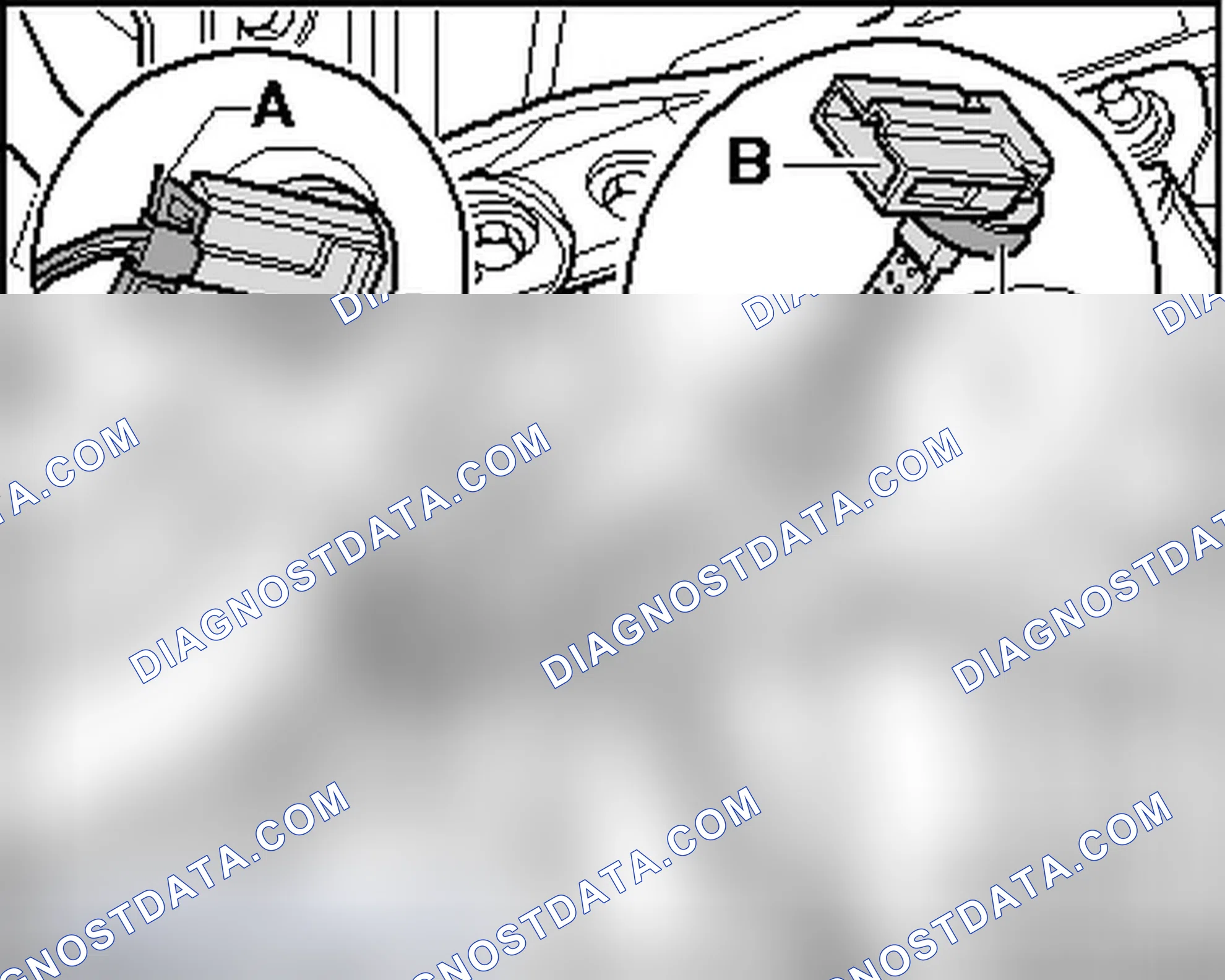 Scheme 120: RIGHT FOOTWELL VENT TEMPERATURE SENSOR
