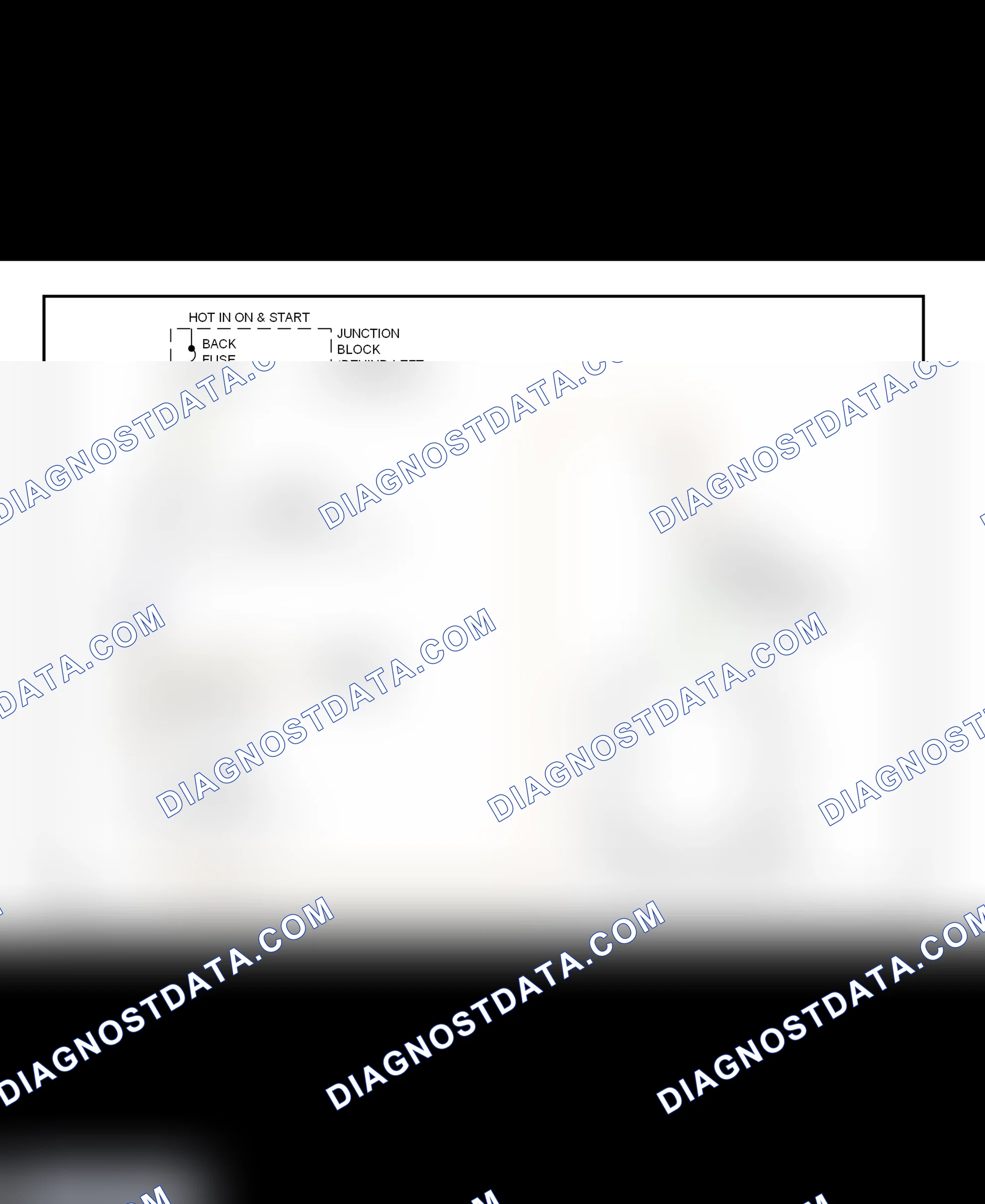 Fig. 45: Shift Interlock System Wiring Diagram (Metro & Firefly (Canadian))