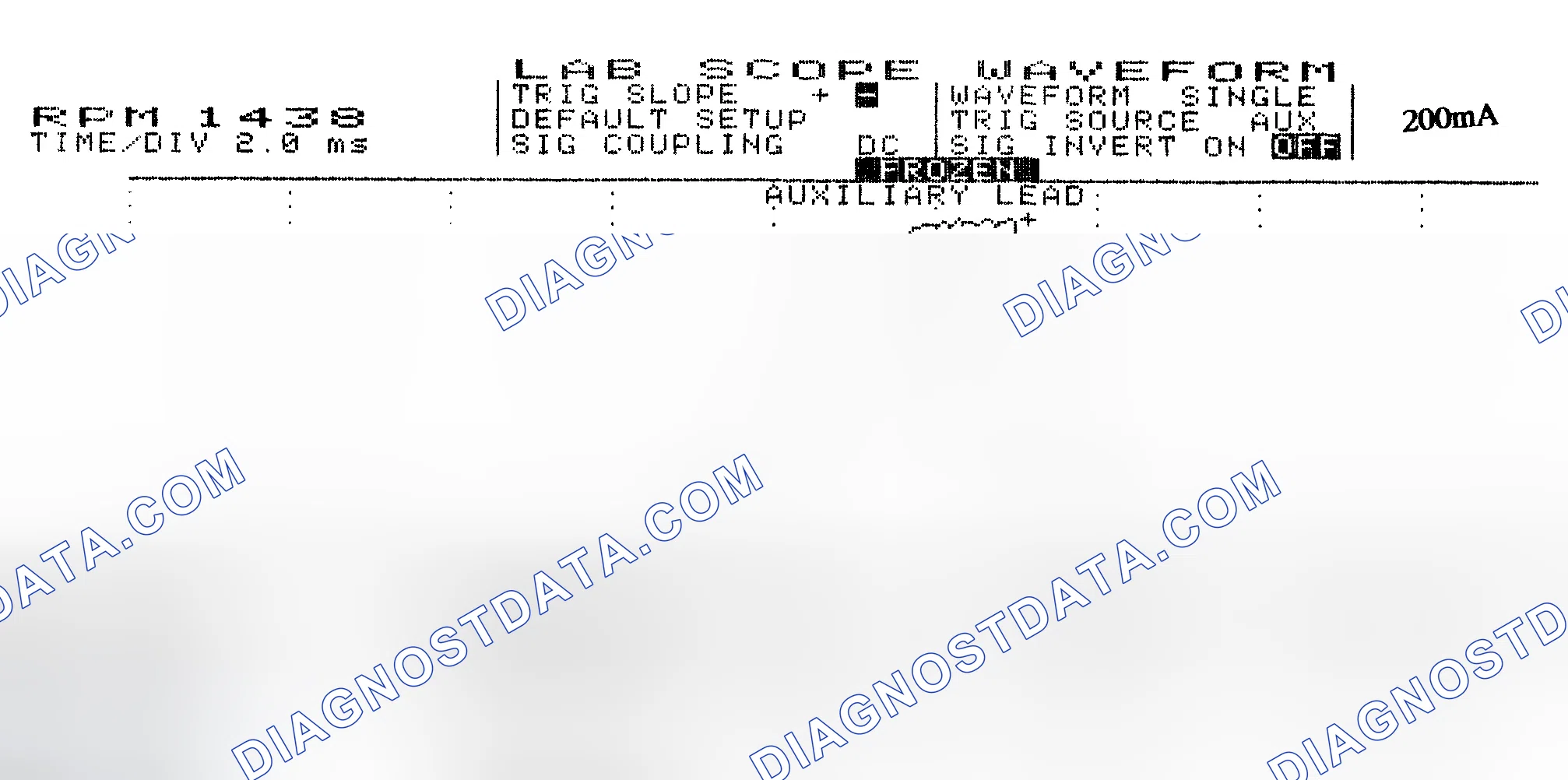 Scheme 15: Single Injector w/Normal Current Flow - Current Pattern