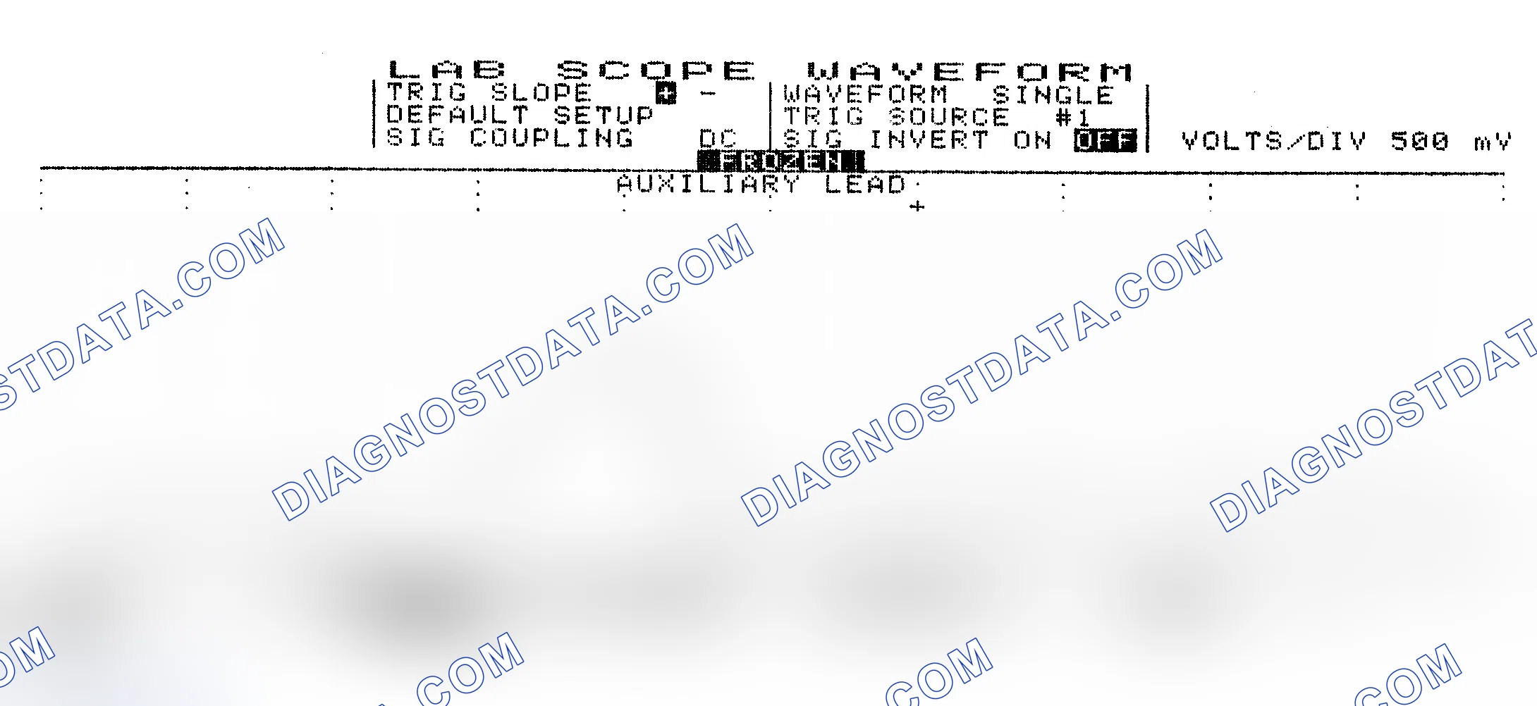 Scheme 10: Single Injector w/Excessive Current Flow - Current Pattern