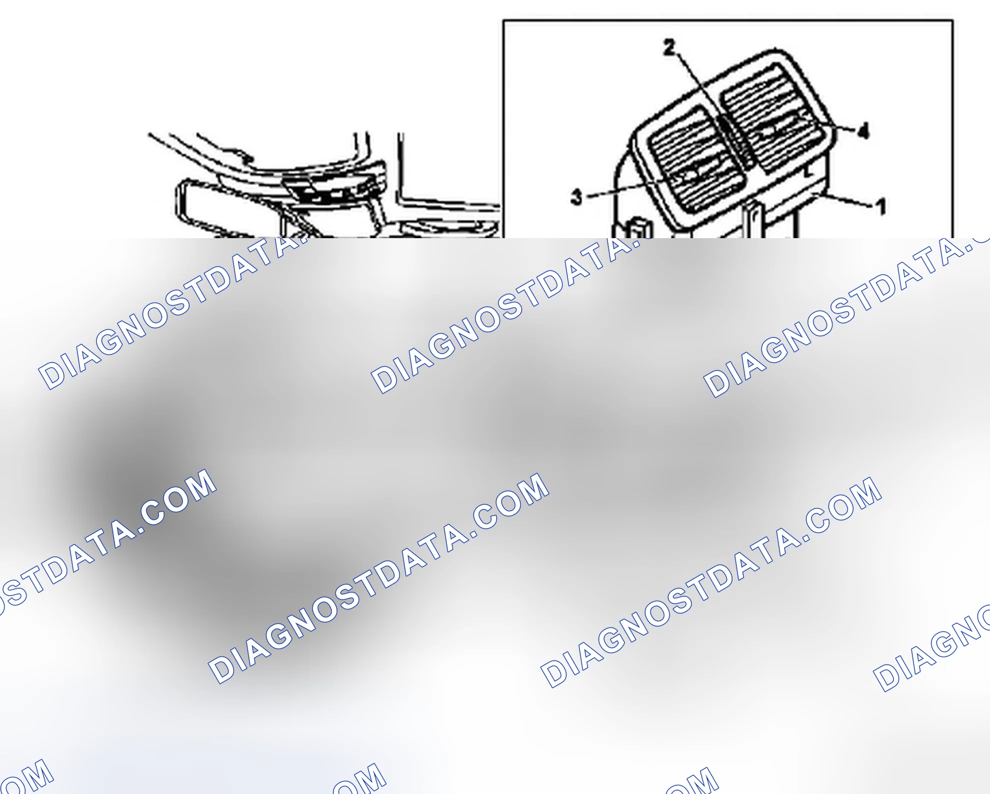 Scheme 75: Rear compartment nozzle, location - GF83.10-P-2111-02A
