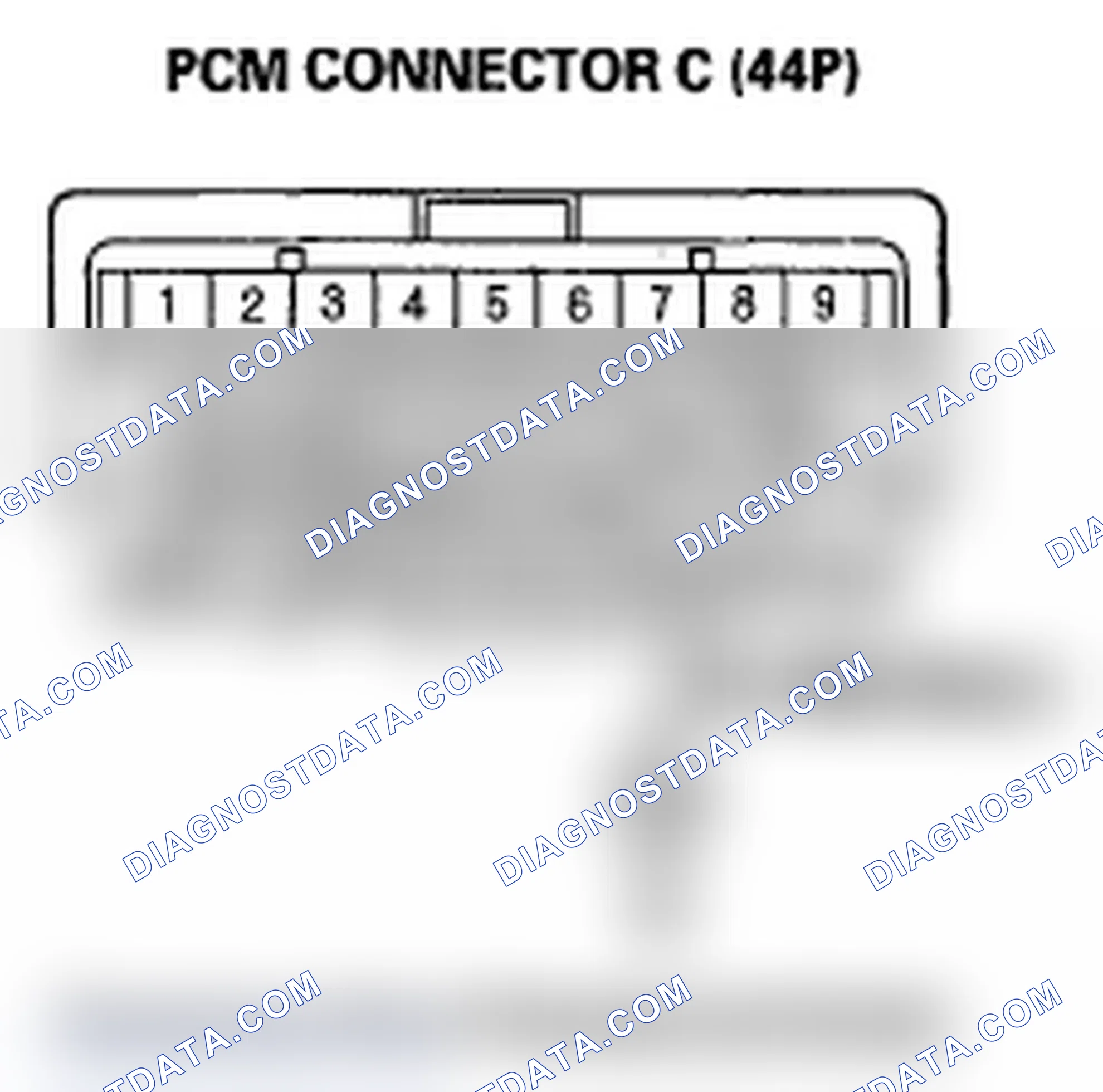 Scheme 62: DTC P0325: Knock Sensor Circuit Malfunction