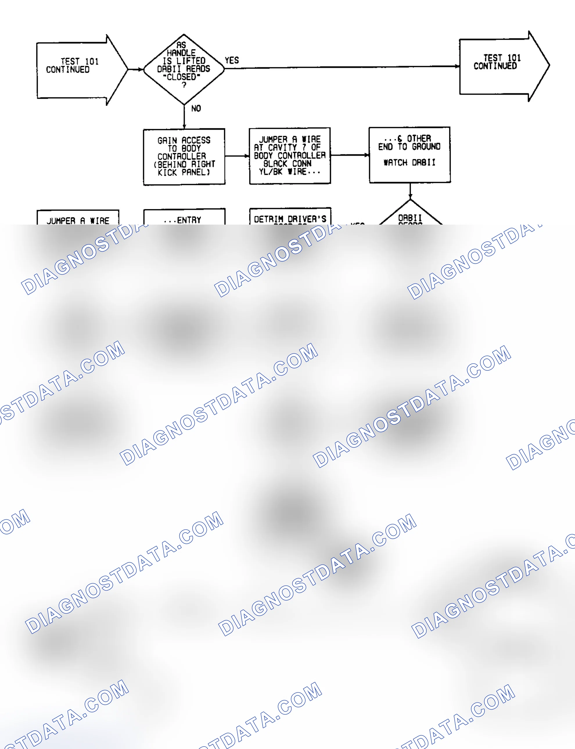 Scheme 659: Test 101: Circuit Diagram & Flow Chart (2 of 4)