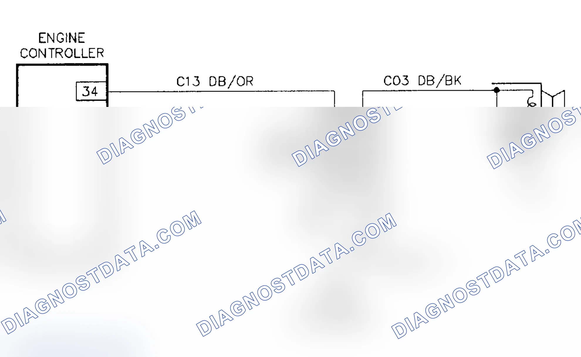 Scheme 223: Schematic Test DR-21A AN Body A/C Clutch Relay Circuit