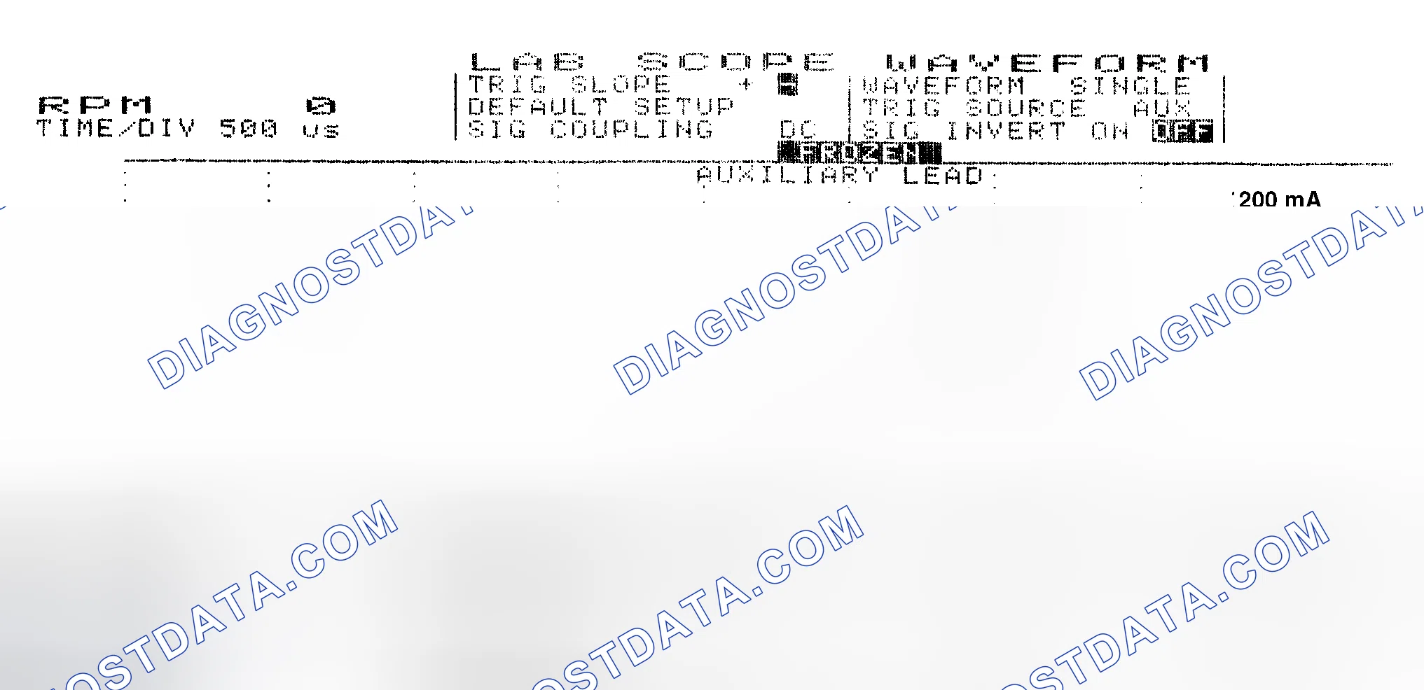 Scheme 17: Single Injector w/Normal Current Flow - Current Pattern