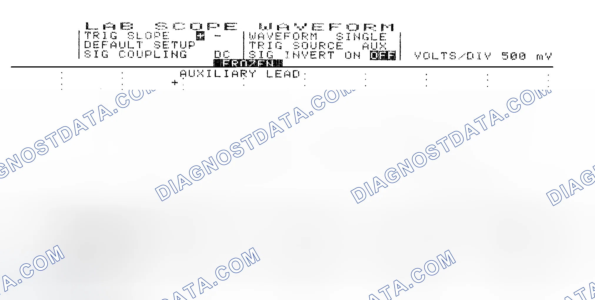Scheme 14: Single Injector w/Excessive Current Flow - Current Pattern