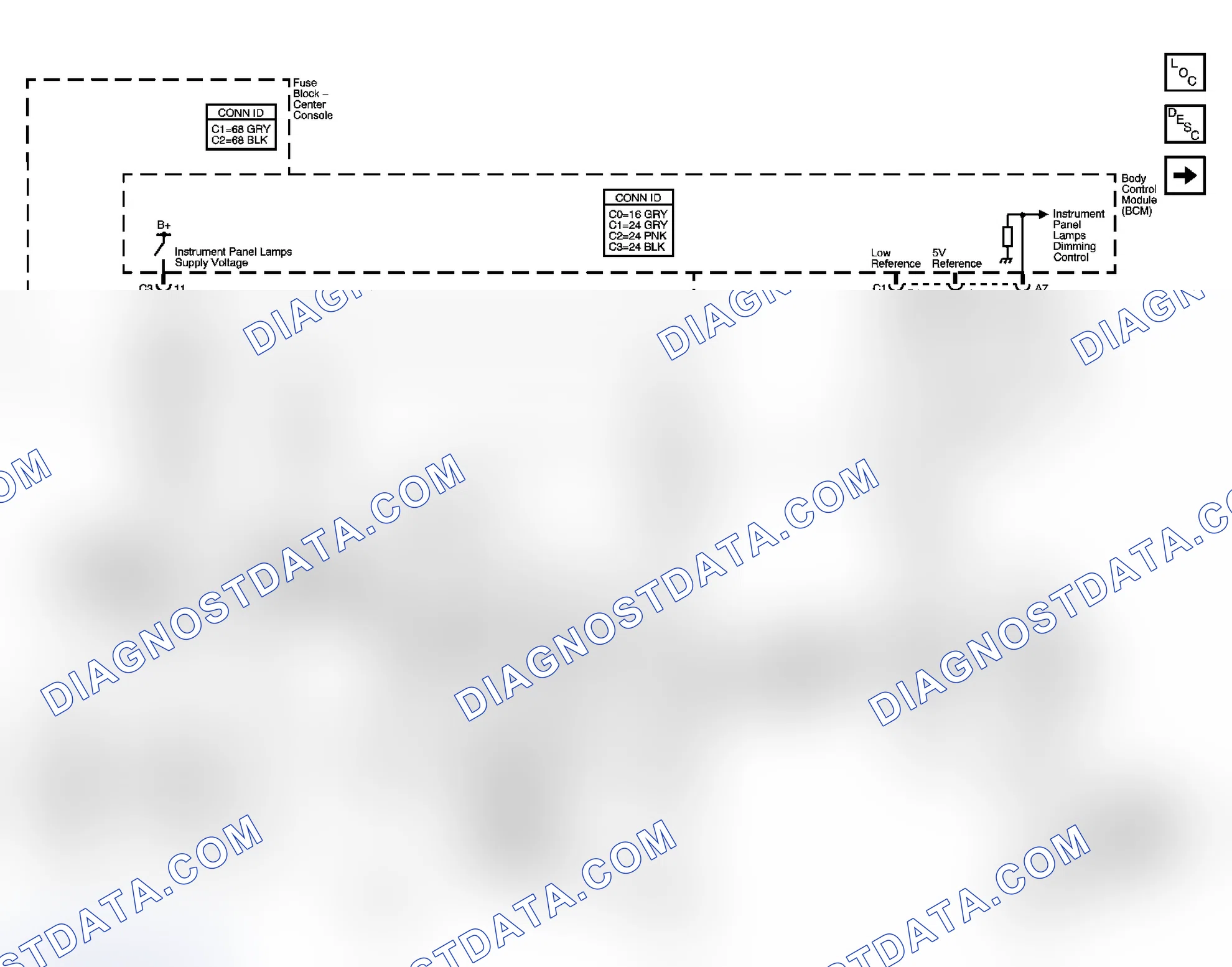 Scheme 16: Interior Lights Dimming Schematics