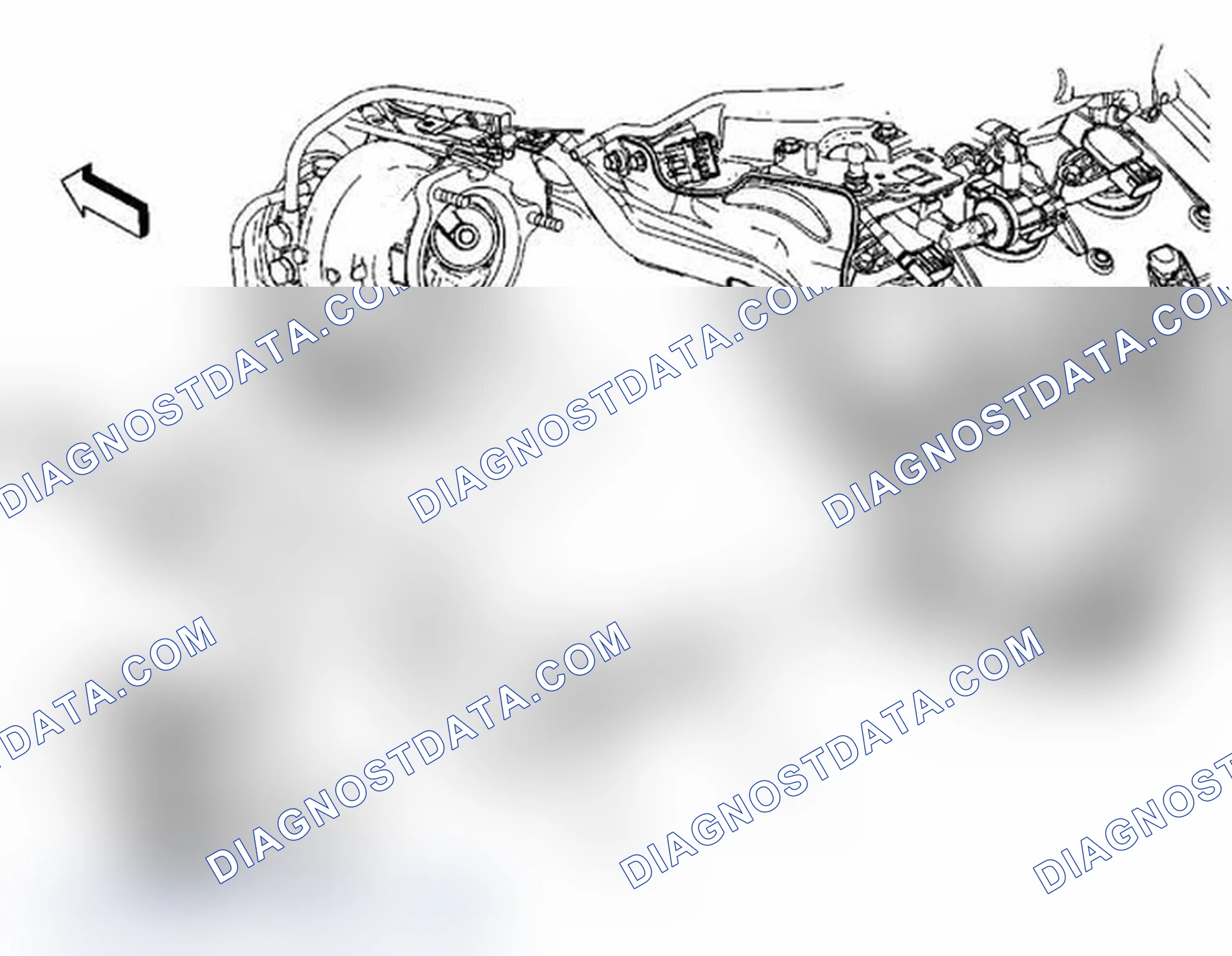 Scheme 3: Exhaust Turbocharger Inlet Pipe Replacement - Bank 1 (LAU)