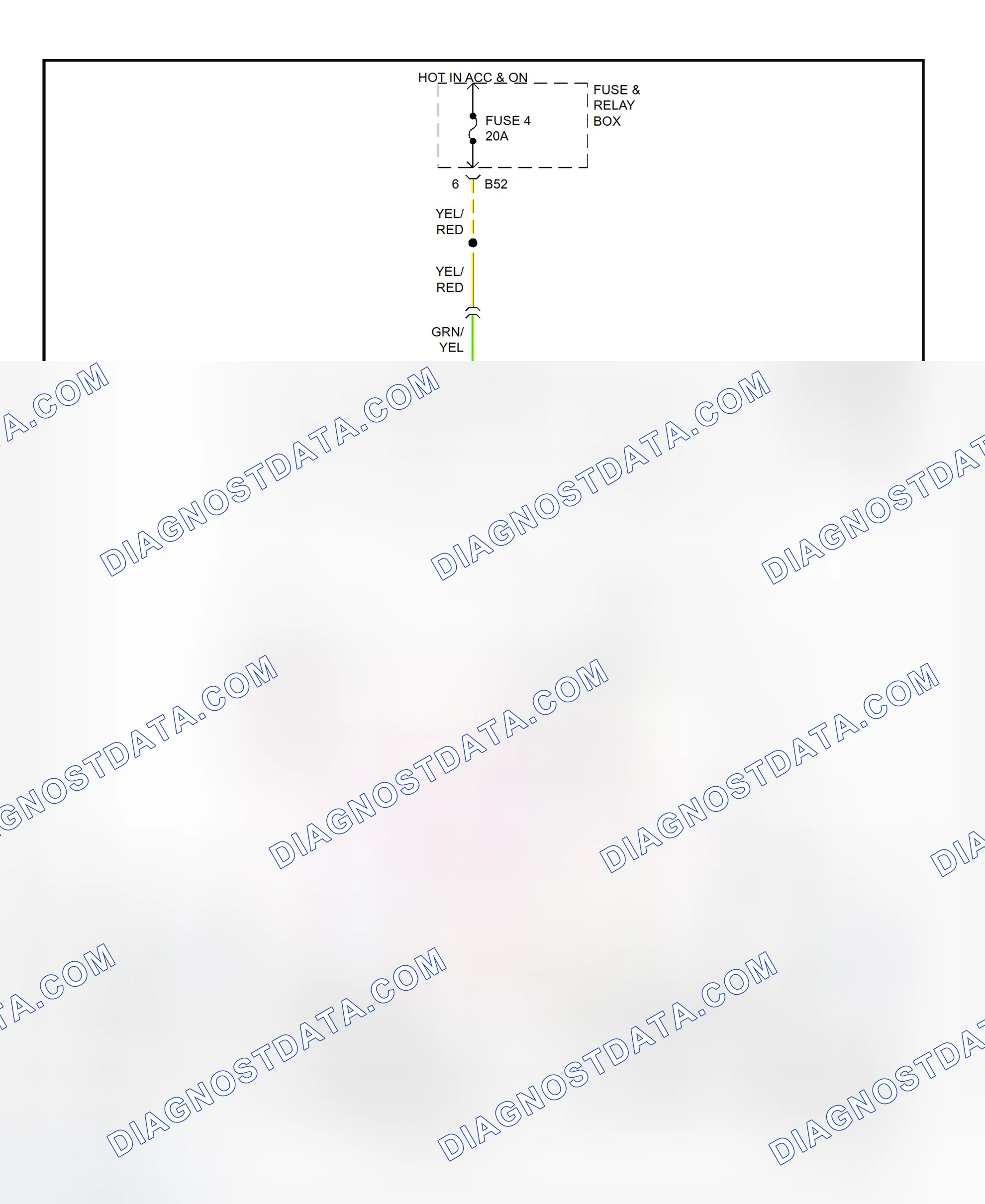 Scheme 3: Power Mirror System Wiring Diagram (Forester)