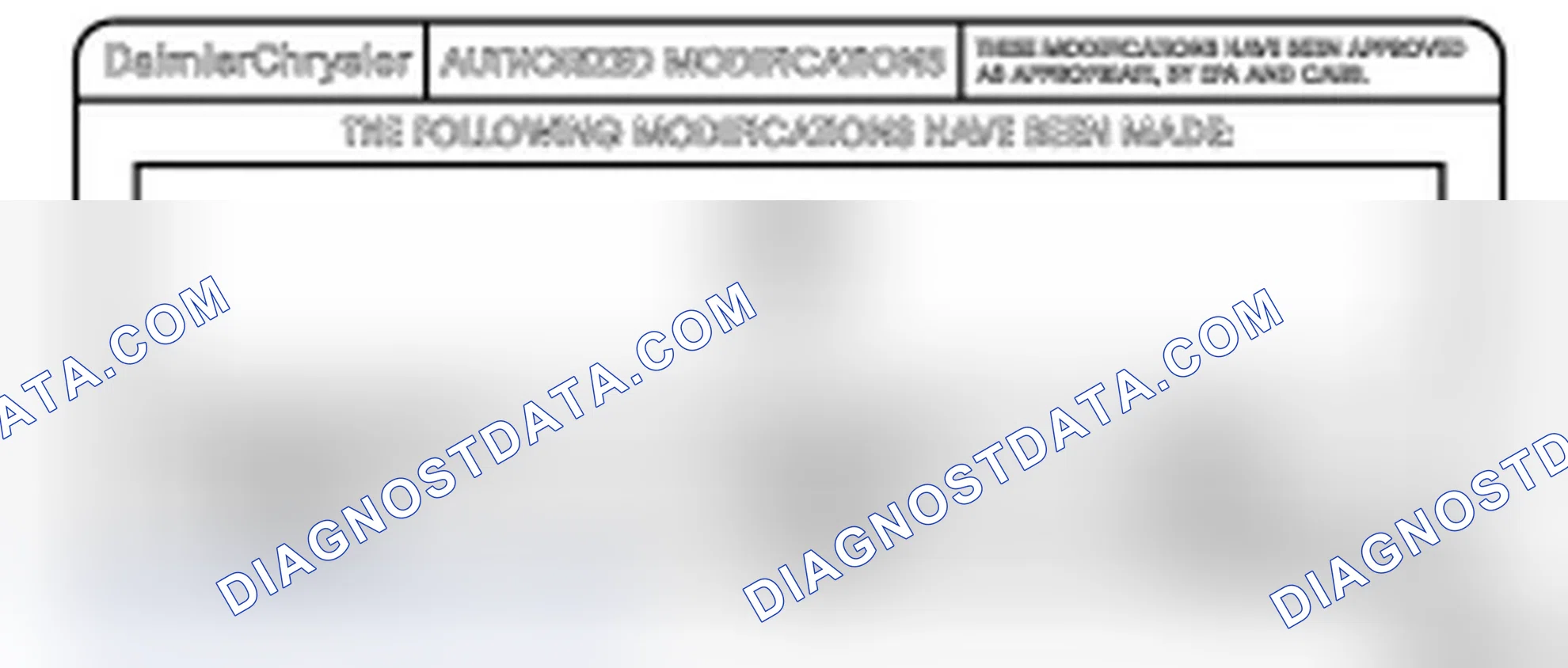 Scheme 558: SECTION 3 - AUTHORIZED MODIFCATION LABEL