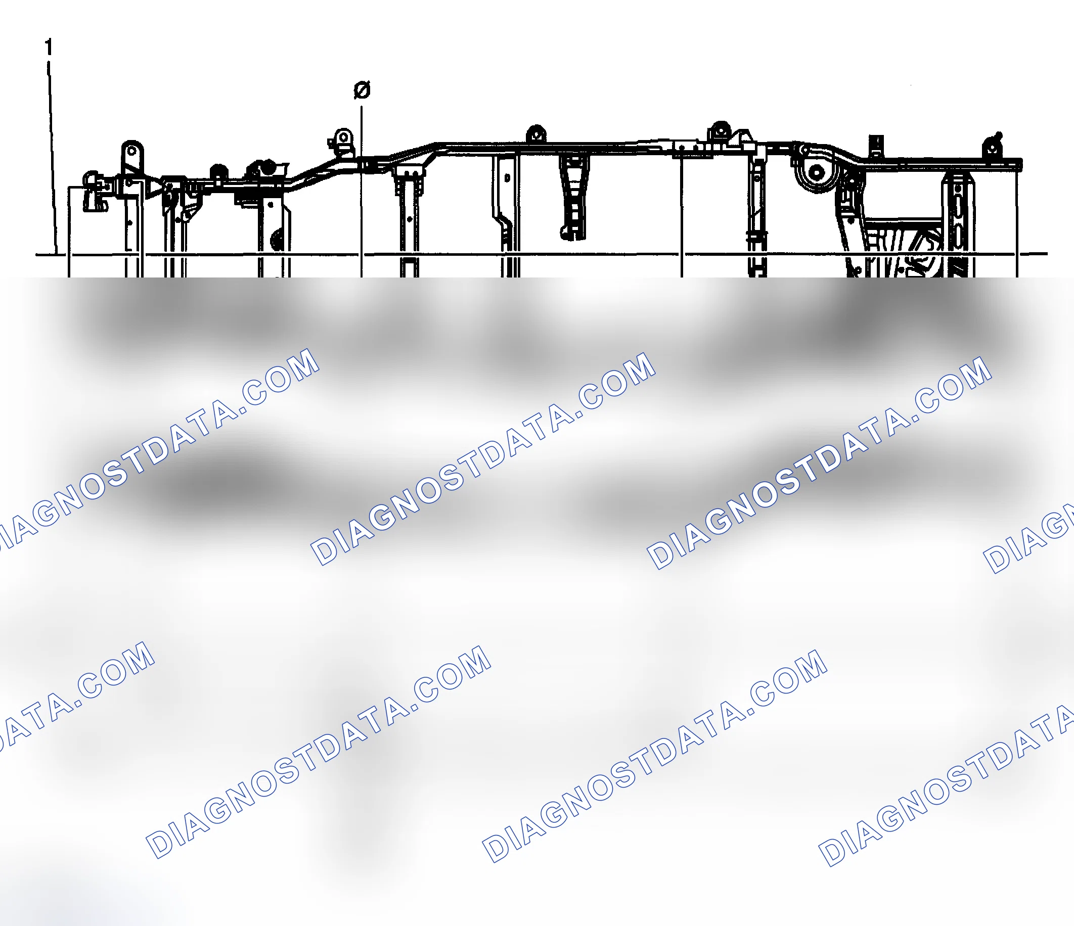 Scheme 4: Dimensions - Frame (1500 Yukon/Tahoe/Escalade 2WD/4WD)