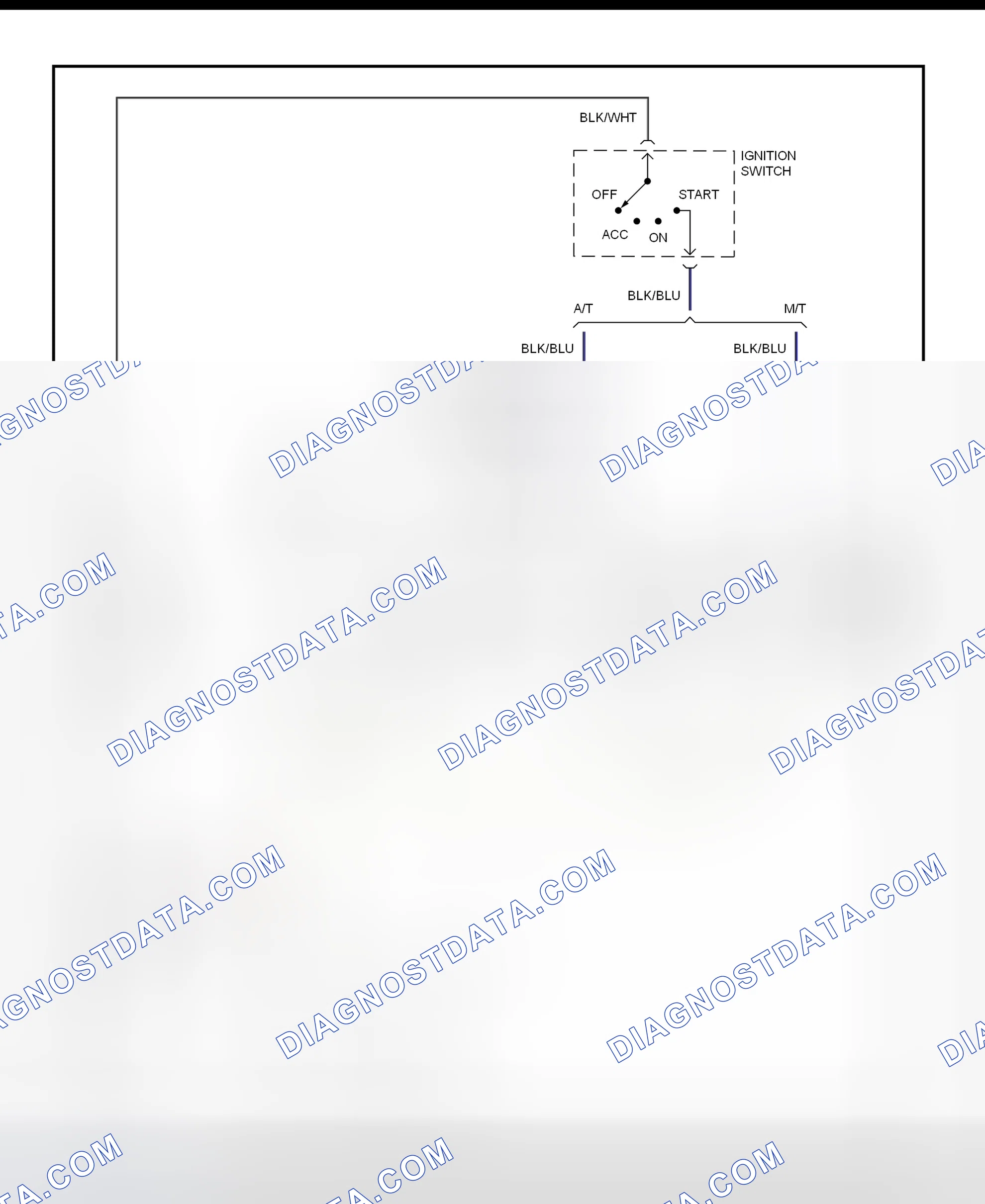 Scheme 4: Starting System Wiring Diagram (Protege)