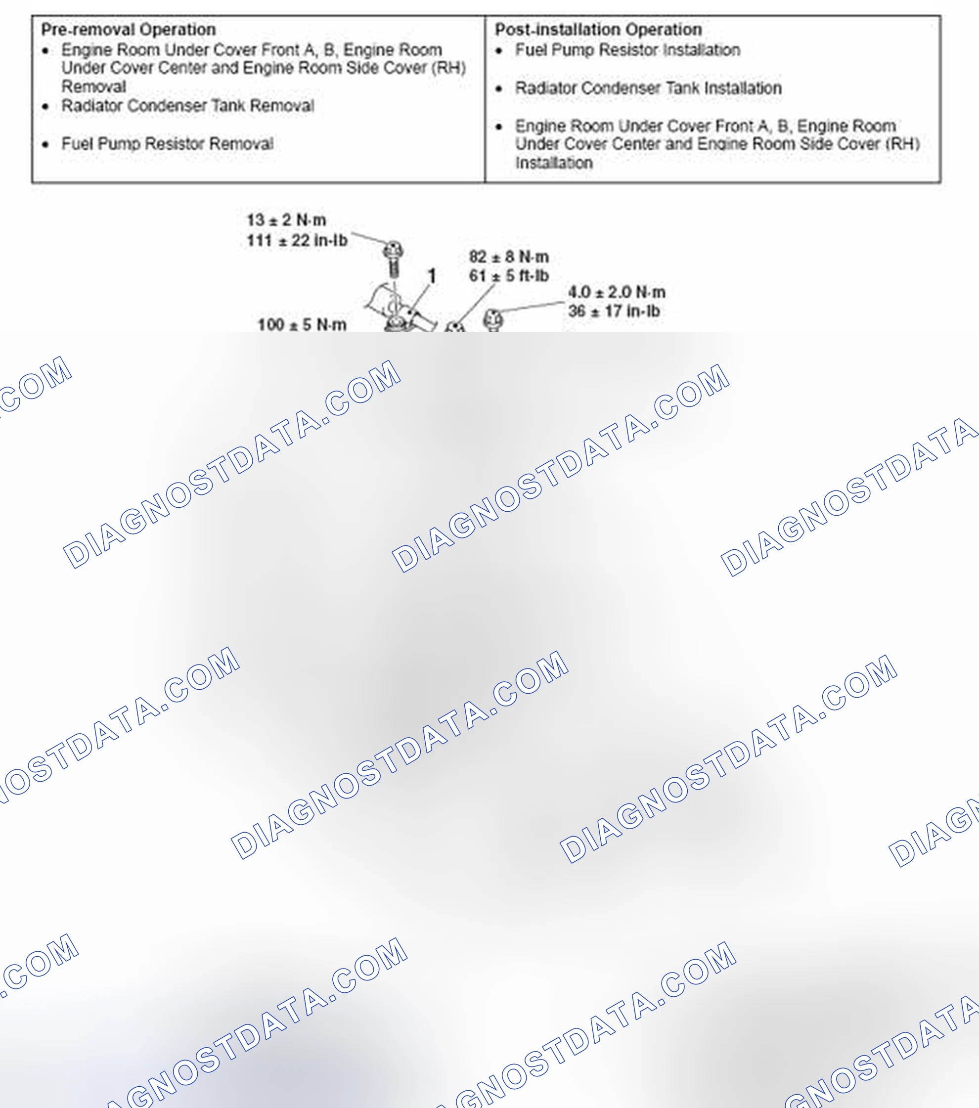 Scheme 269: REMOVAL AND INSTALLATION