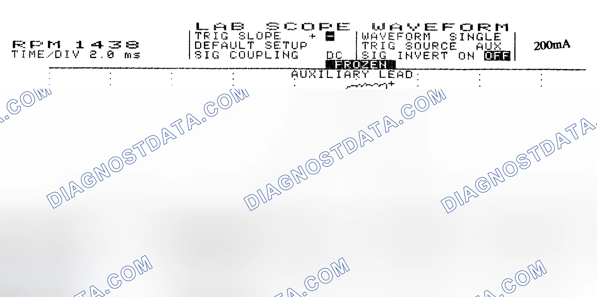 Scheme 15: Single Injector w/Normal Current Flow - Current Pattern