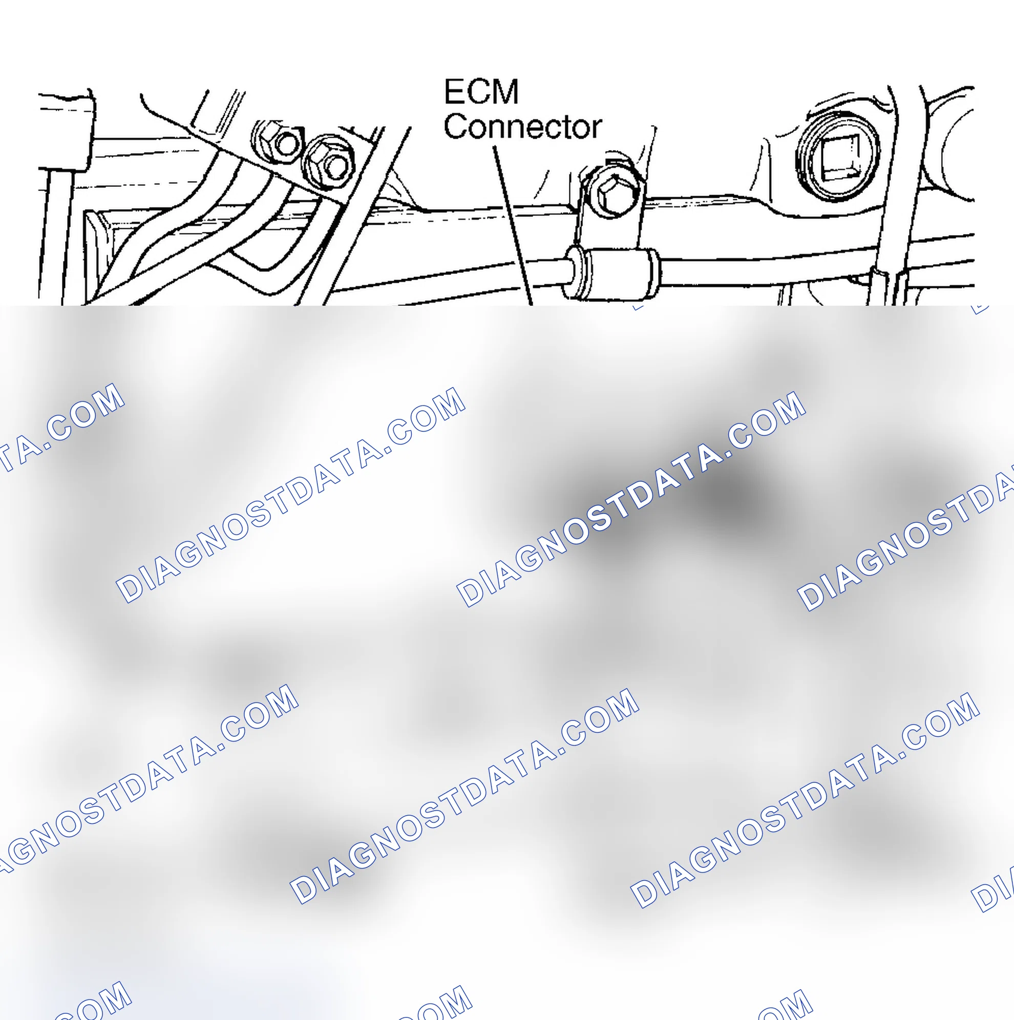 Scheme 41: ENGINE CONTROL MODULE LOCATION