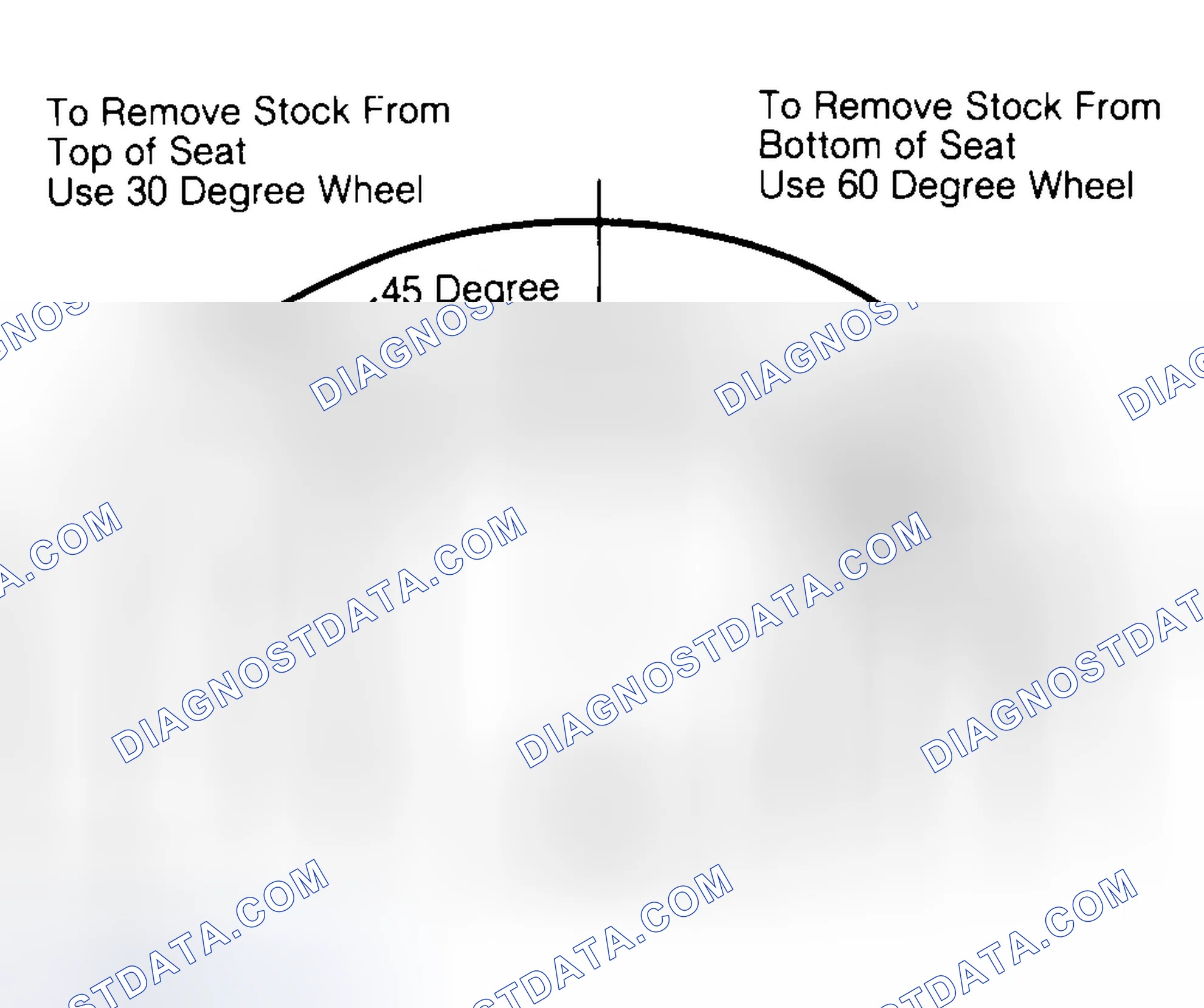 Scheme 19: Adjusting Valve Seat Width