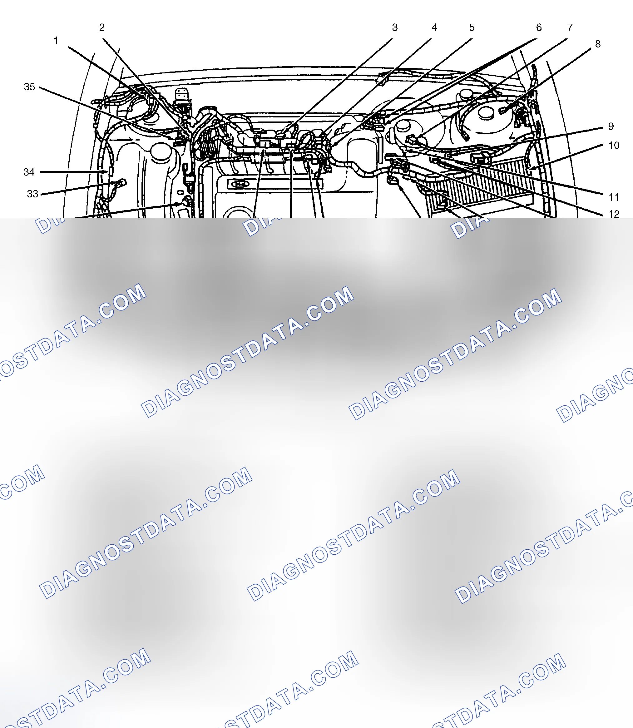 Scheme 2: Engine Compartment (2.5L)