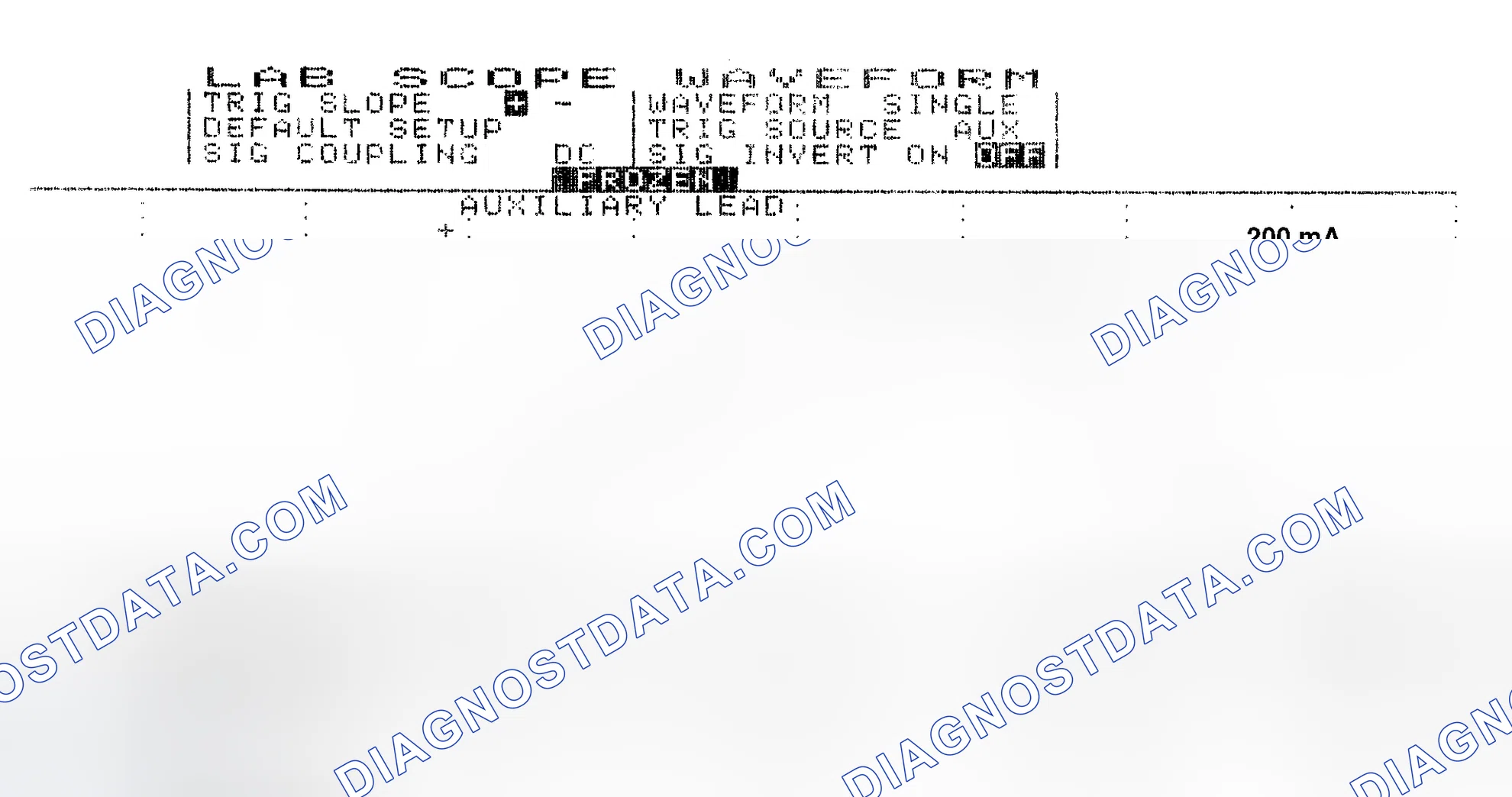Scheme 13: Single Injector w/Normal Current Flow - Current Pattern