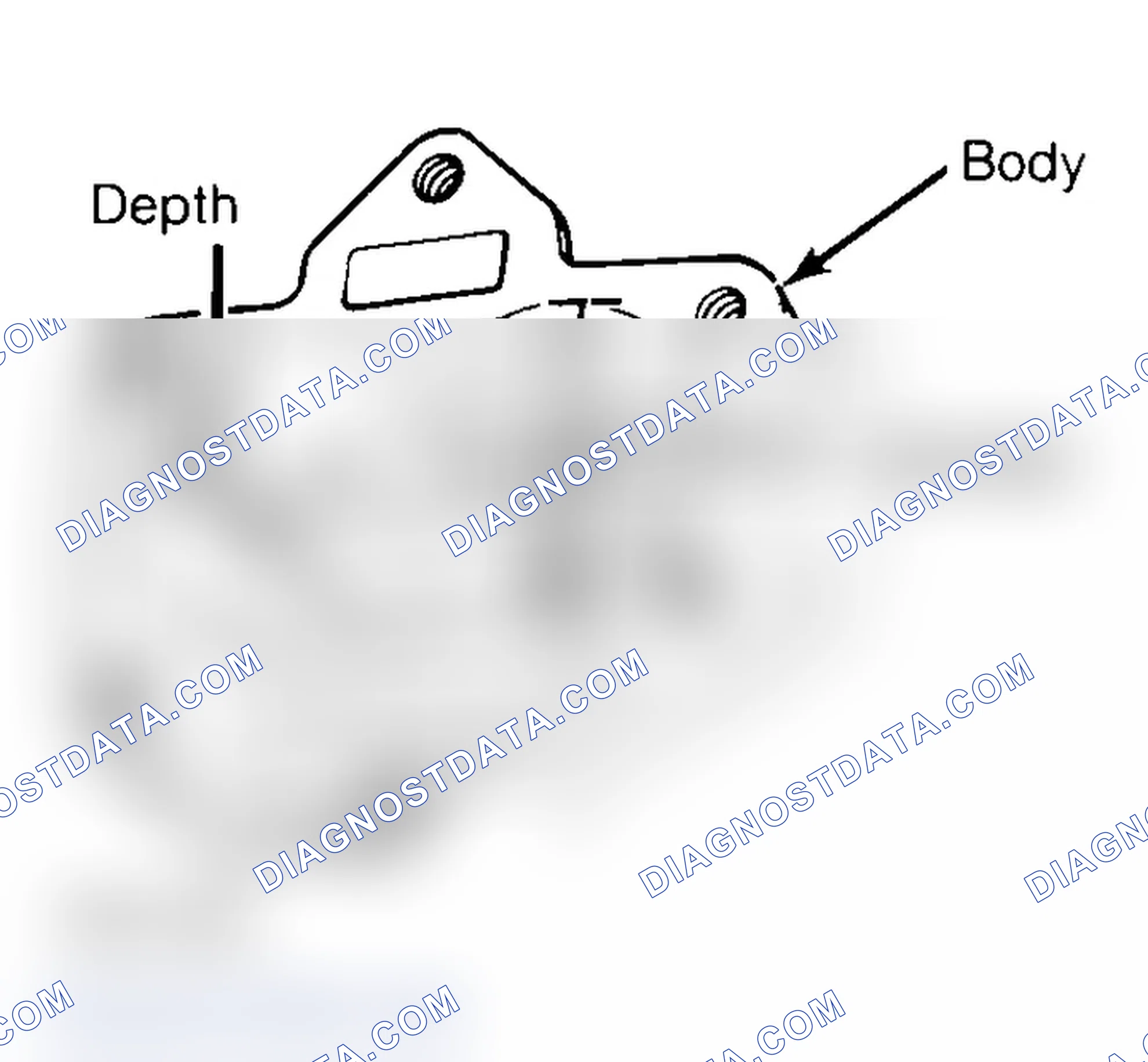 Scheme 35: Measuring Oil Pump Gear Cavity