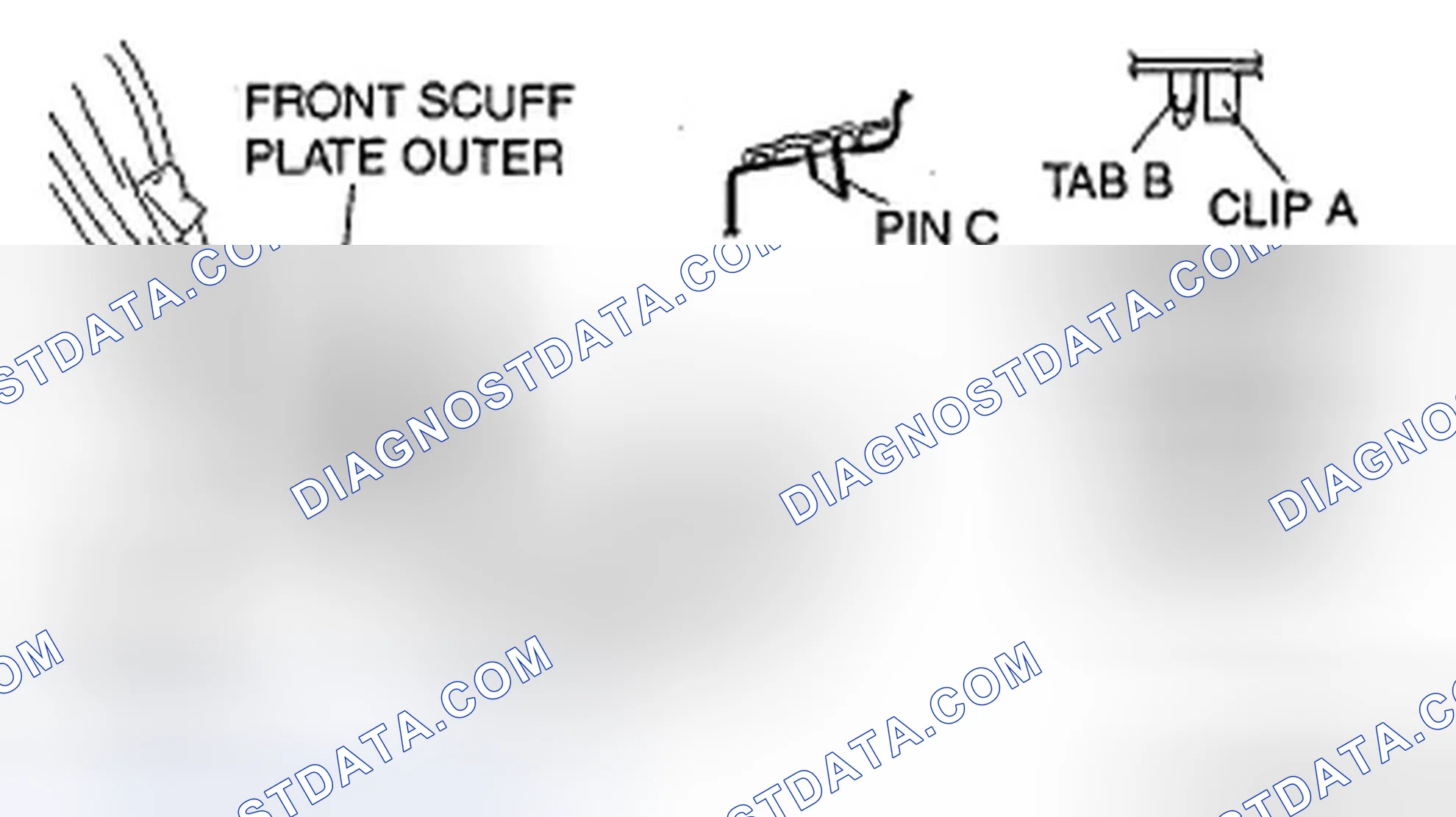 Scheme 54: Front Scuff Plate Outer