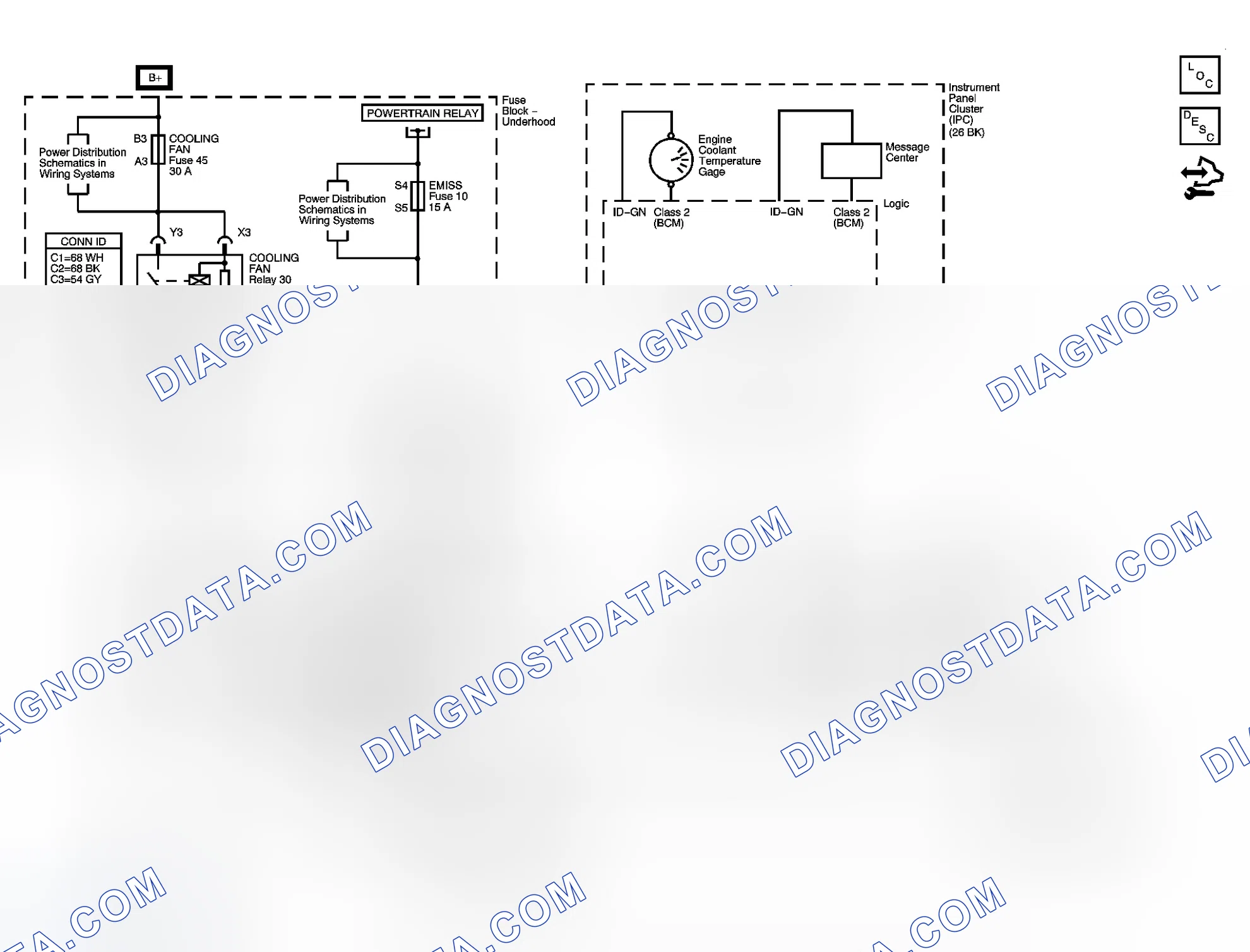 Scheme 1: Engine Cooling Schematics (2.2L)