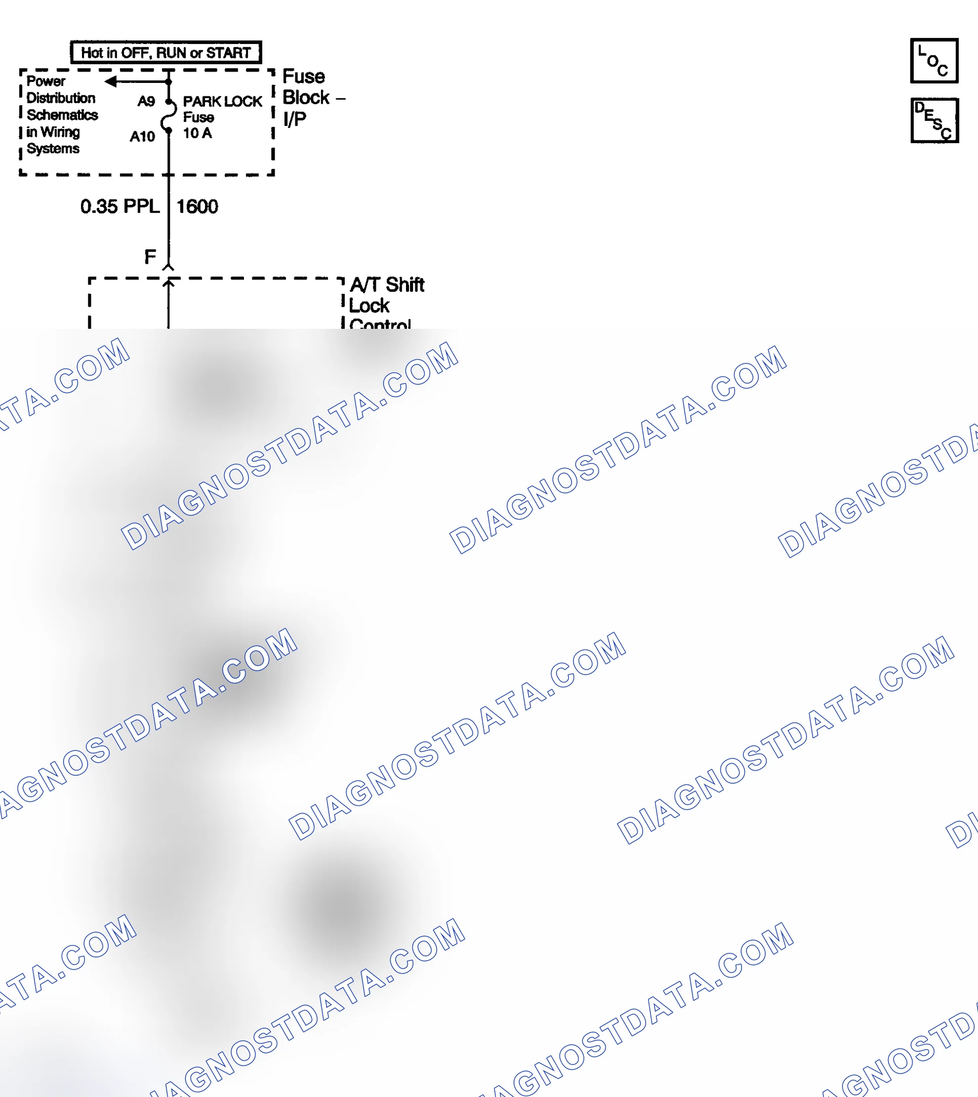 Scheme 1: Column/Ignition Lock Schematics