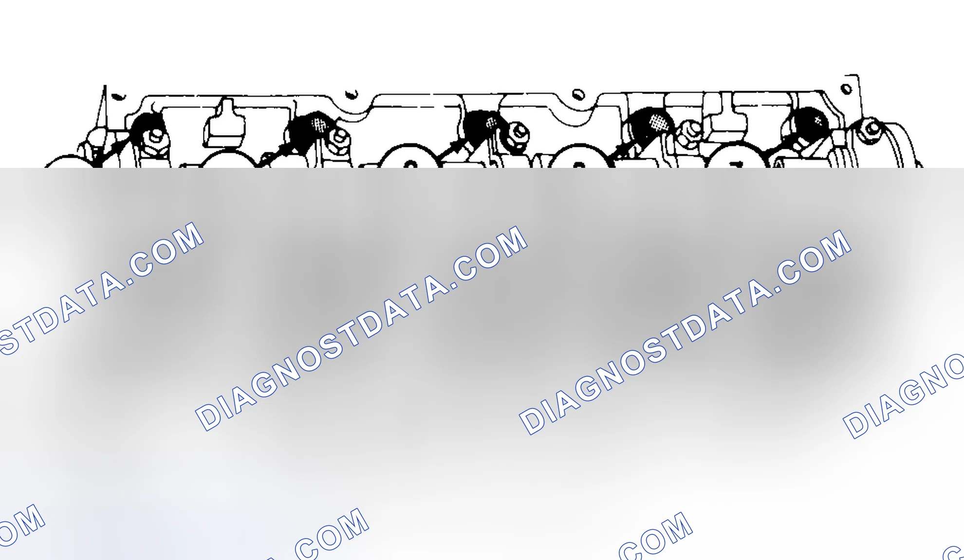 Scheme 7: Typical Cylinder Head Tightening or Loosening Sequence