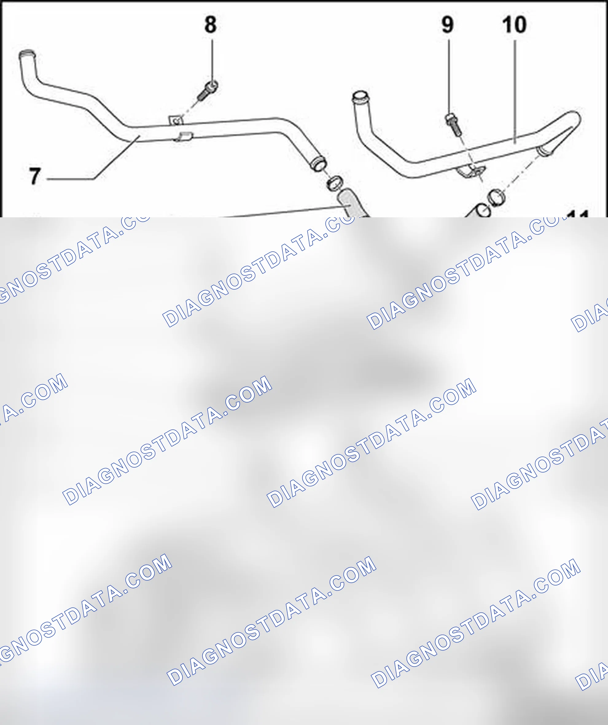 Scheme 265: Oil check valves, assembly overview
