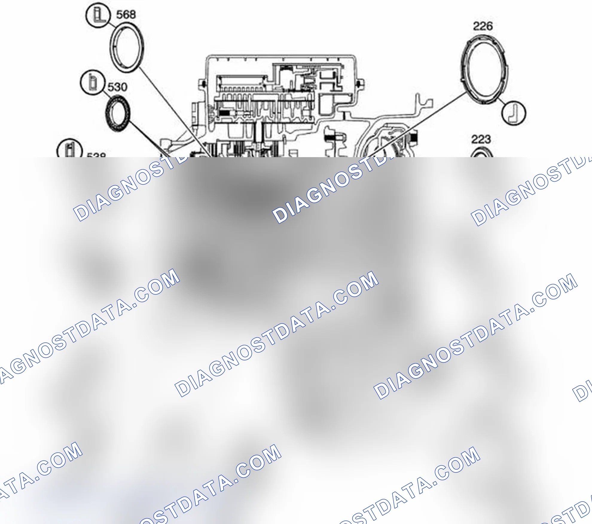 Scheme 348: Bushing, Bearing, and Washer Locations