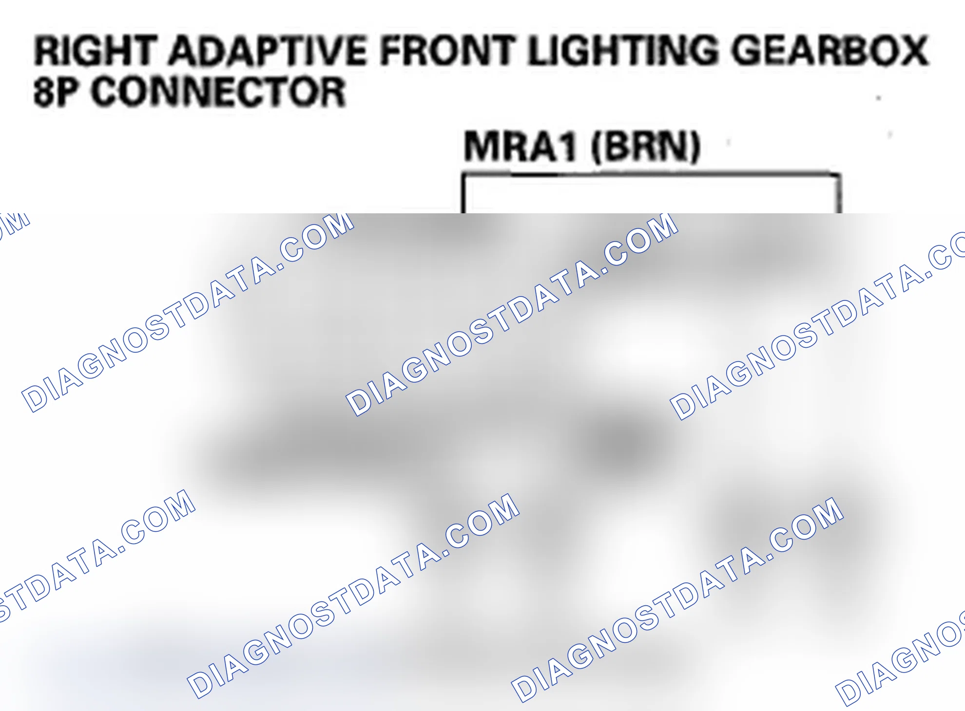 Scheme 19: DTC B2137: Right Adaptive Front Lighting Gearbox Motor Signal Error