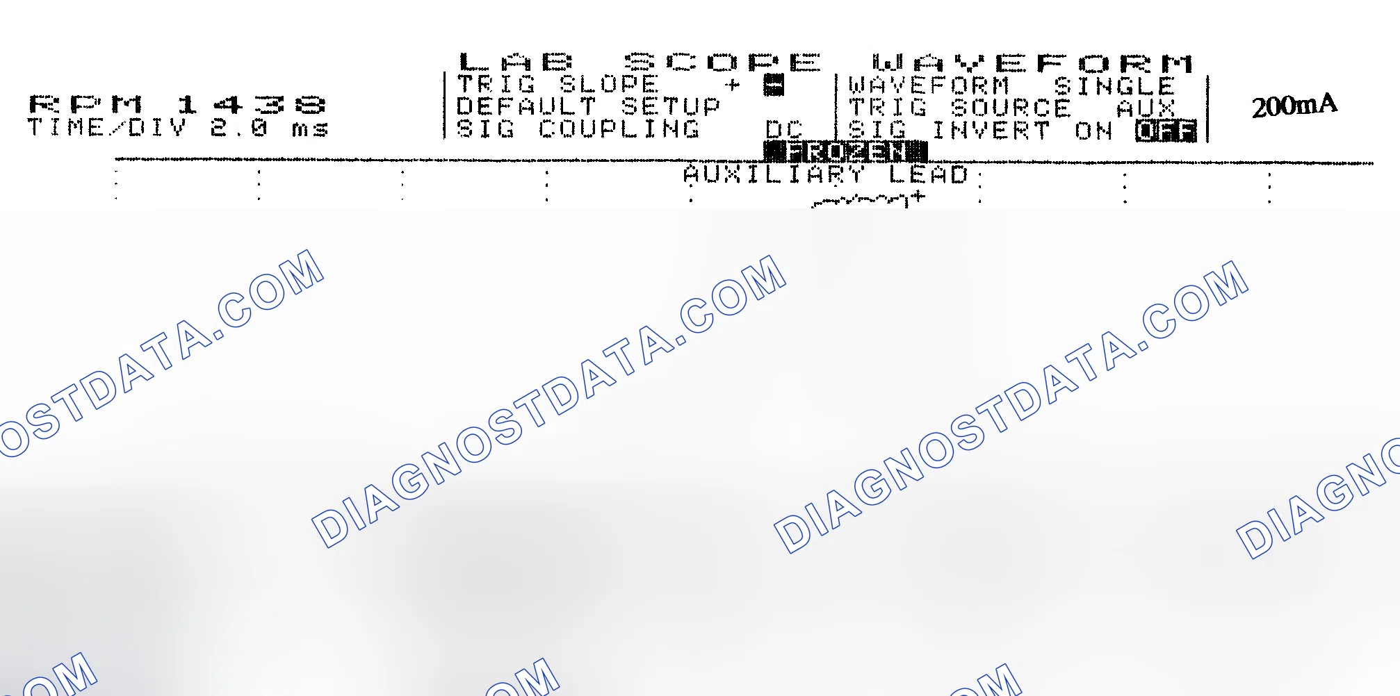 Scheme 15: Single Injector w/Normal Current Flow - Current Pattern